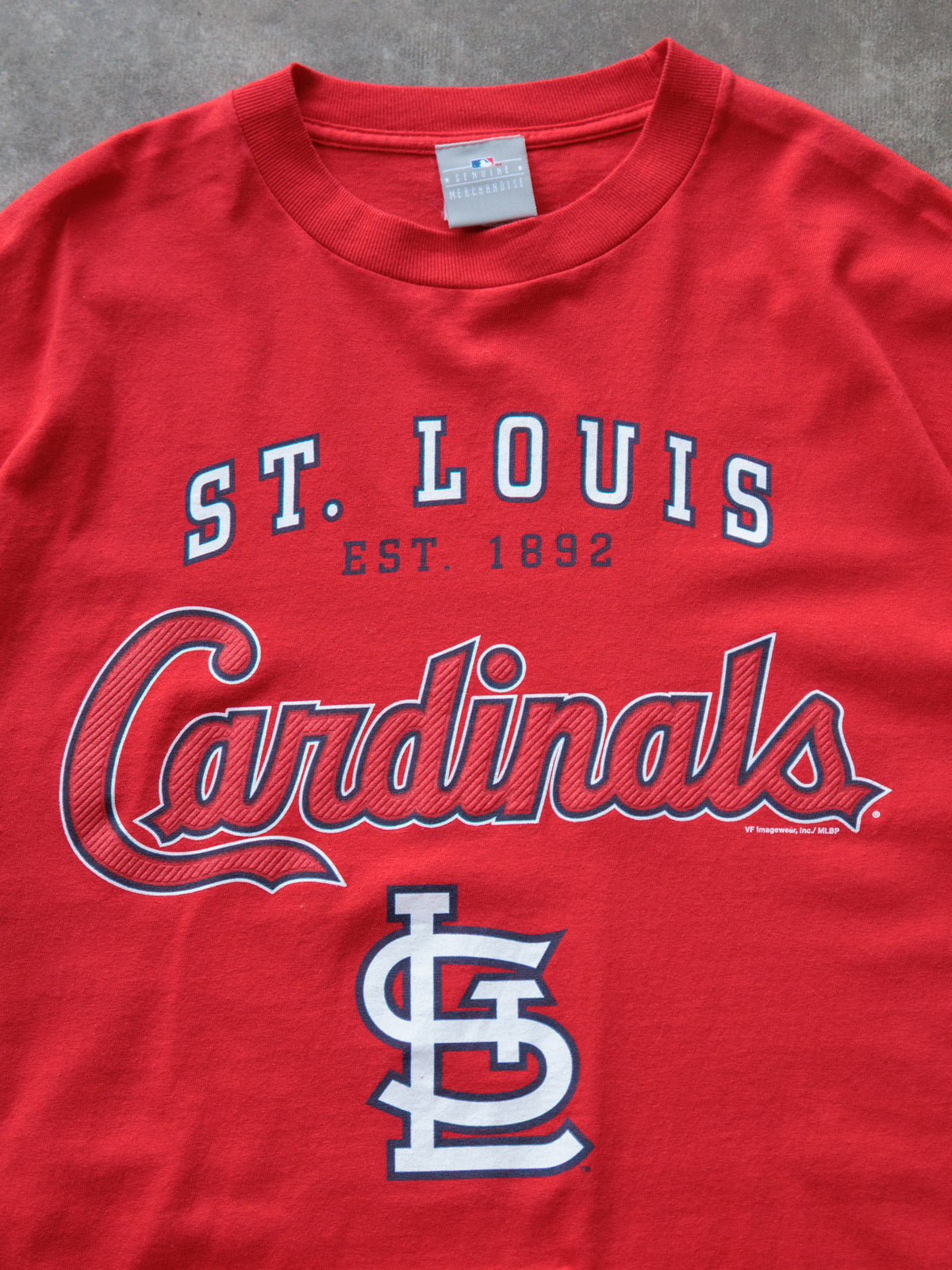 Vintage Red St. Louis Cardinals Tee (L)