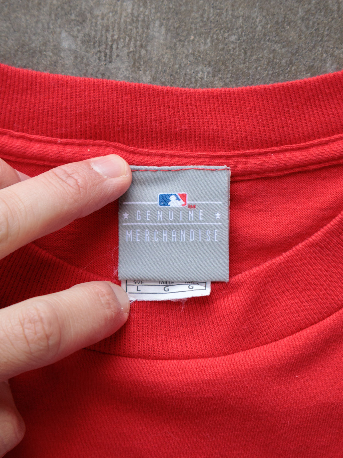 Vintage Red St. Louis Cardinals Tee (L)
