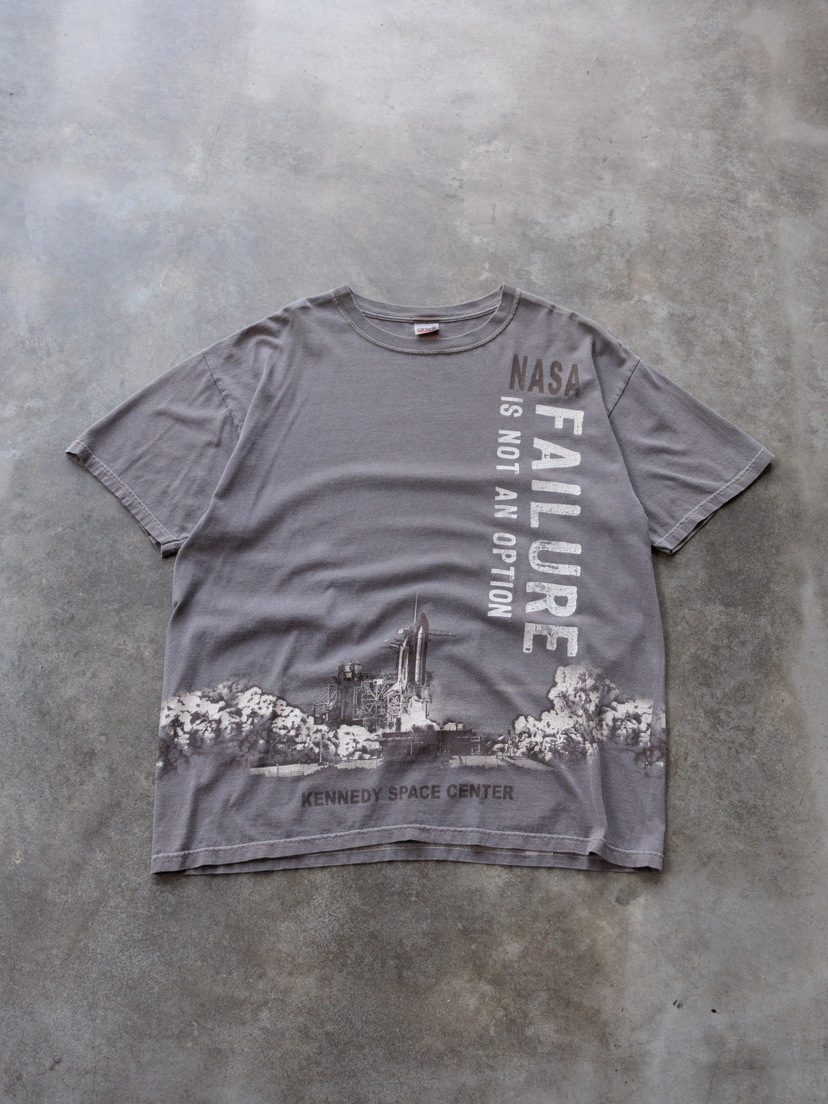 Vintage Grey NASA Kennedy Space Center Tee (XL)