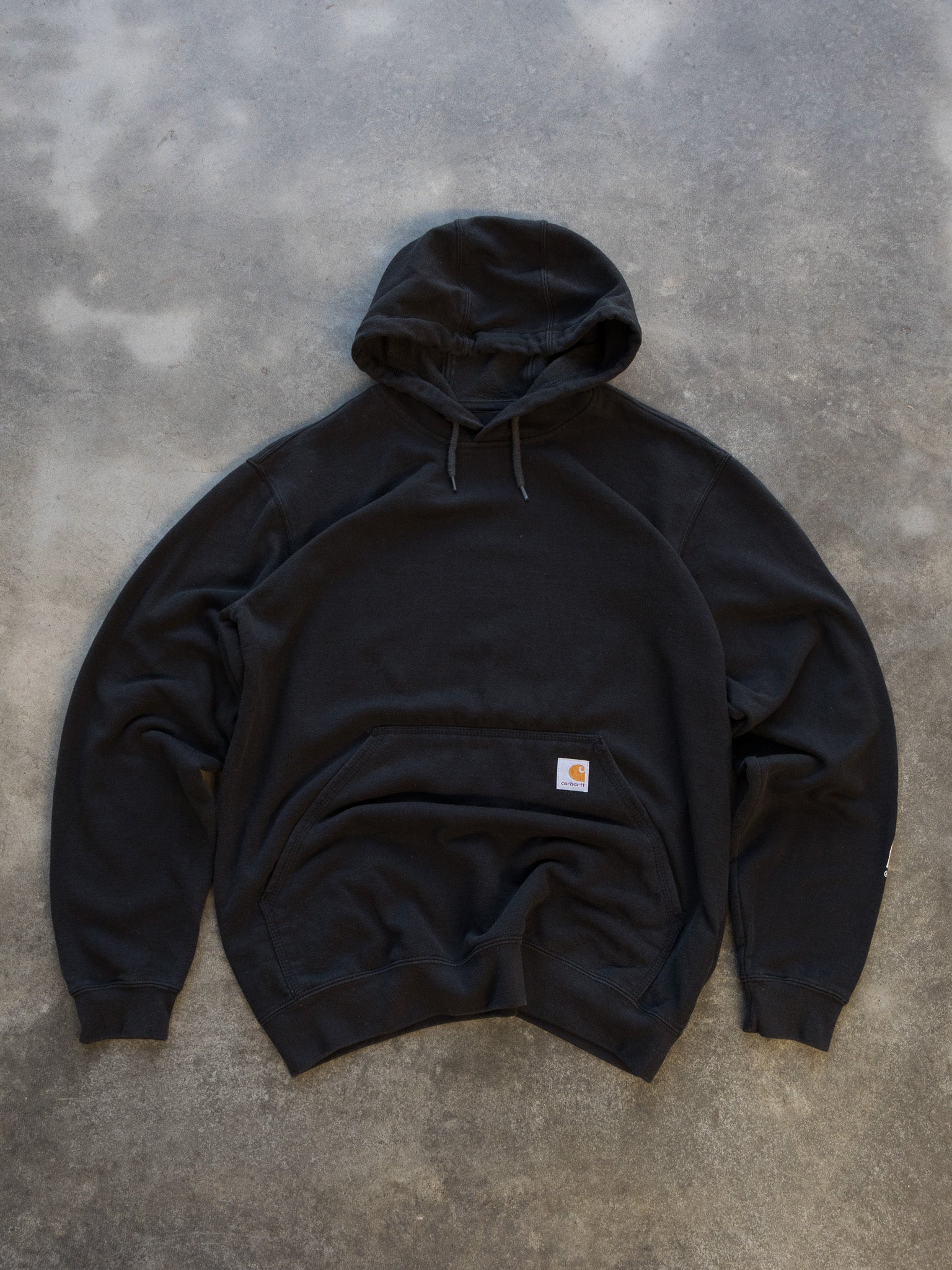Vintage Black Carhartt Hoodie (M)