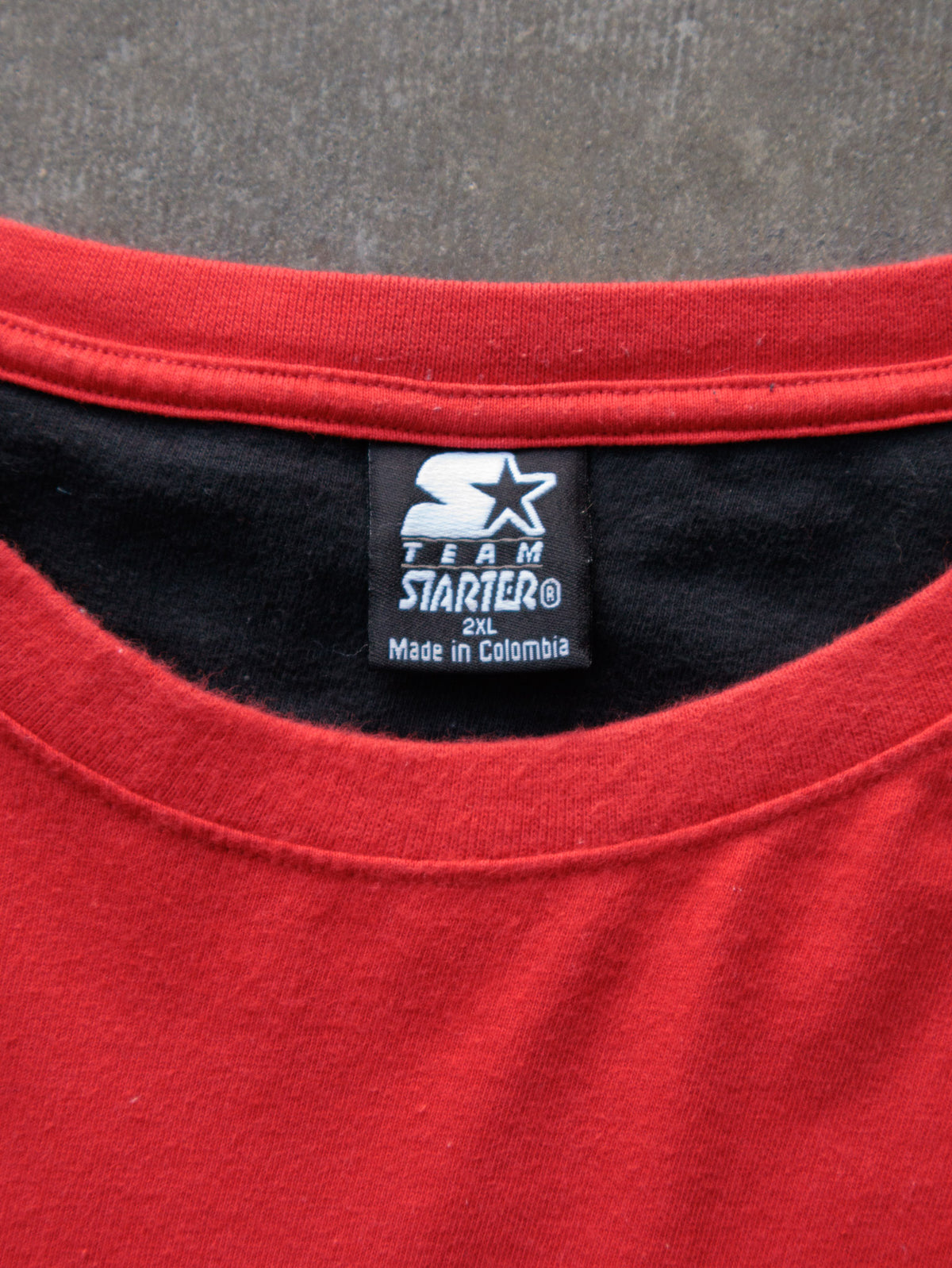Vintage 90s Red Starter Wisconsin Badgers Tee (2XL)