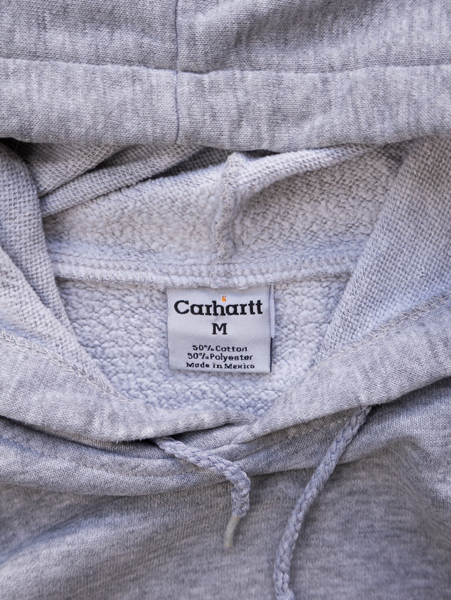 Vintage Grey Carhartt Hoodie (M)