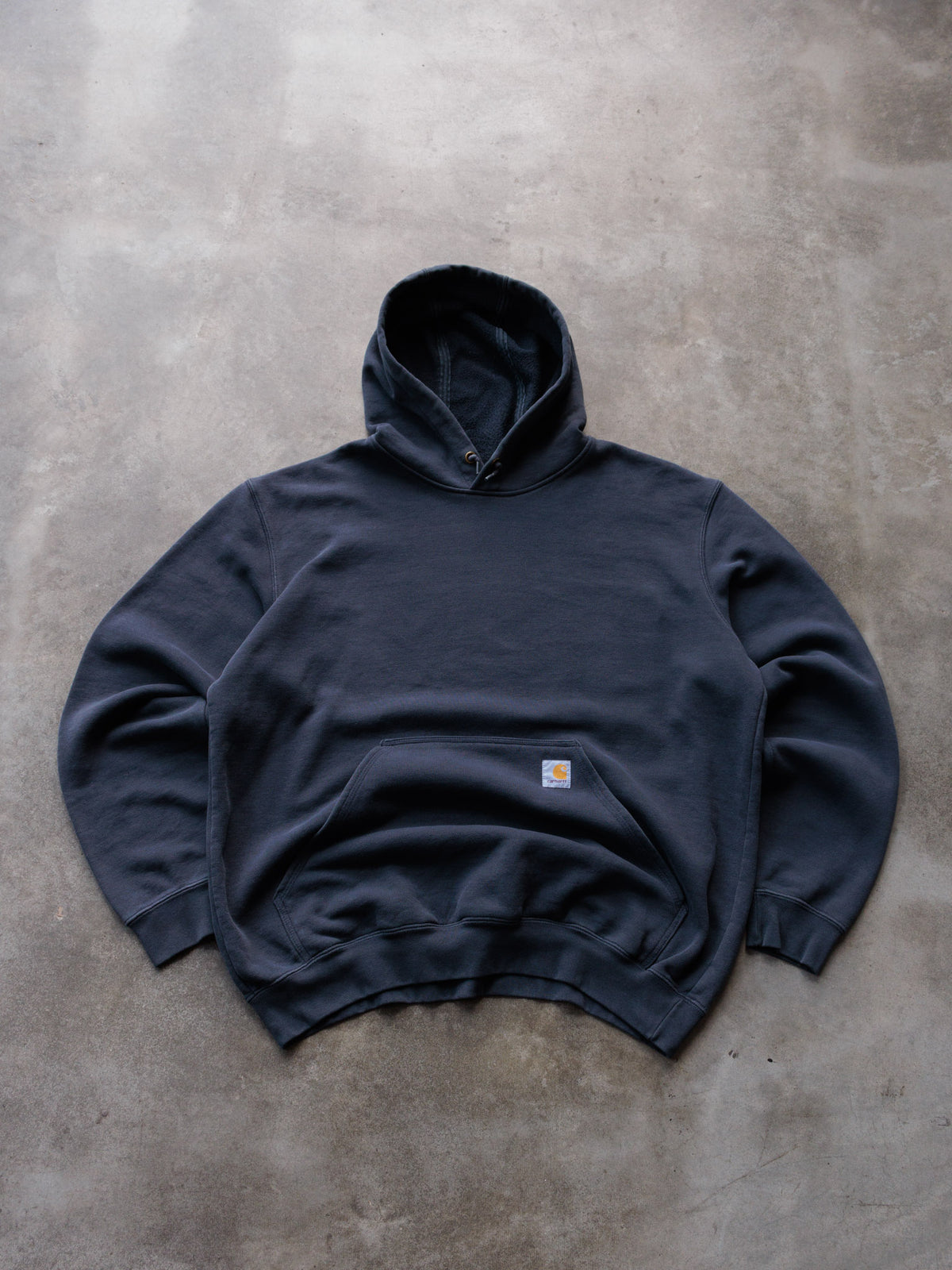 Vintage Navy Carhartt Hoodie (L)