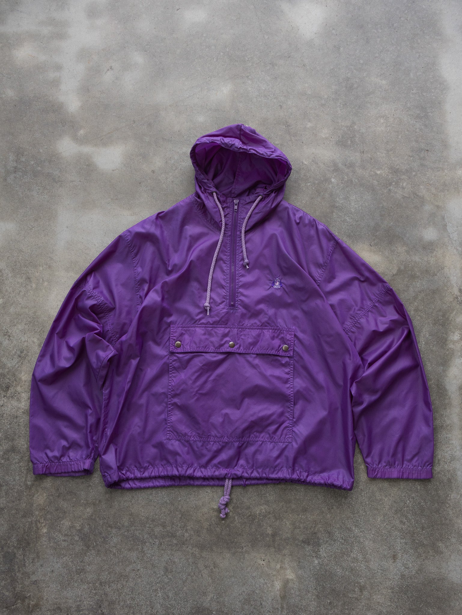 Vintage Purple Izod Windbreaker (L)