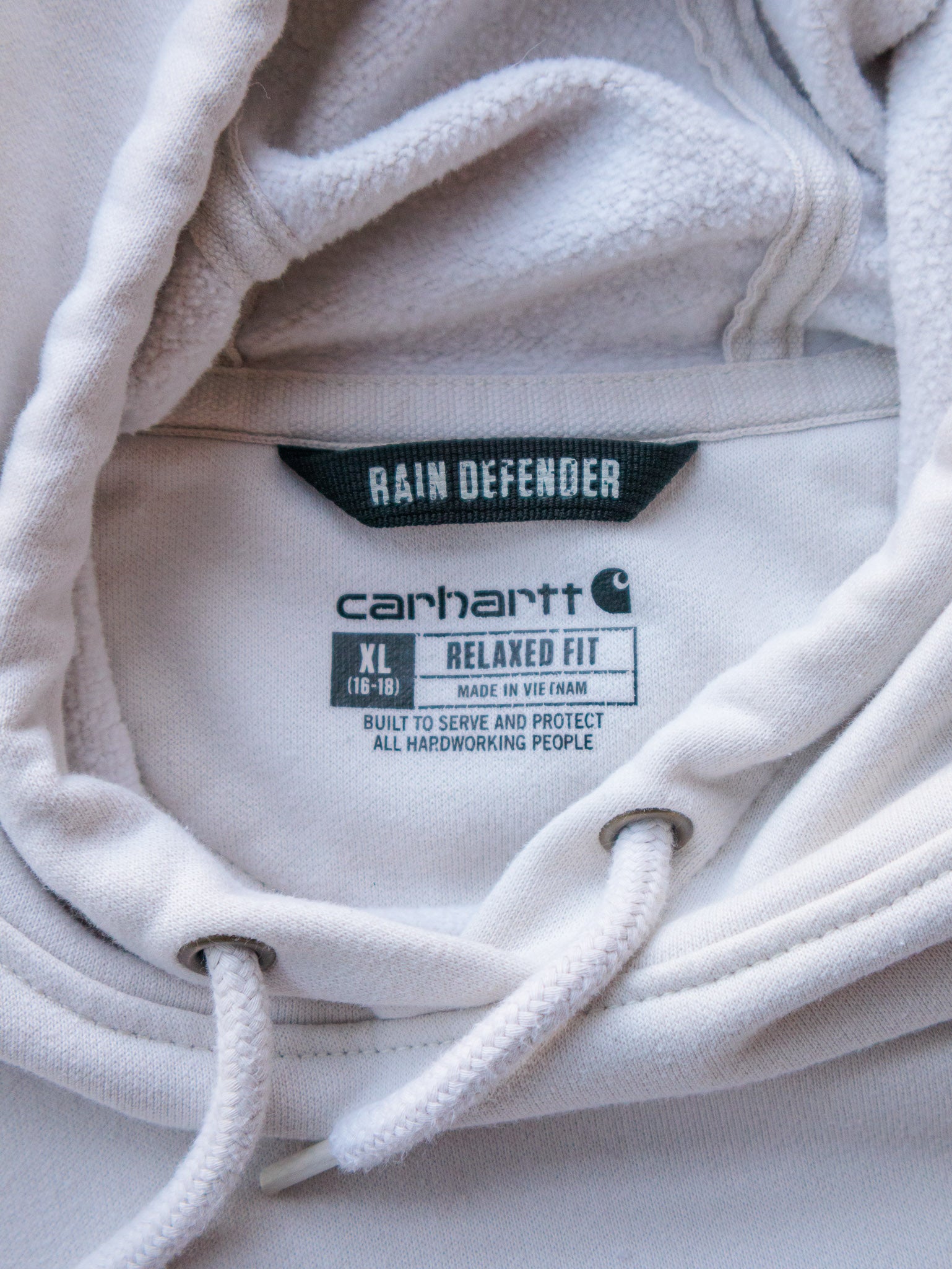 Cream Carhartt Hoodie (16-18Y)