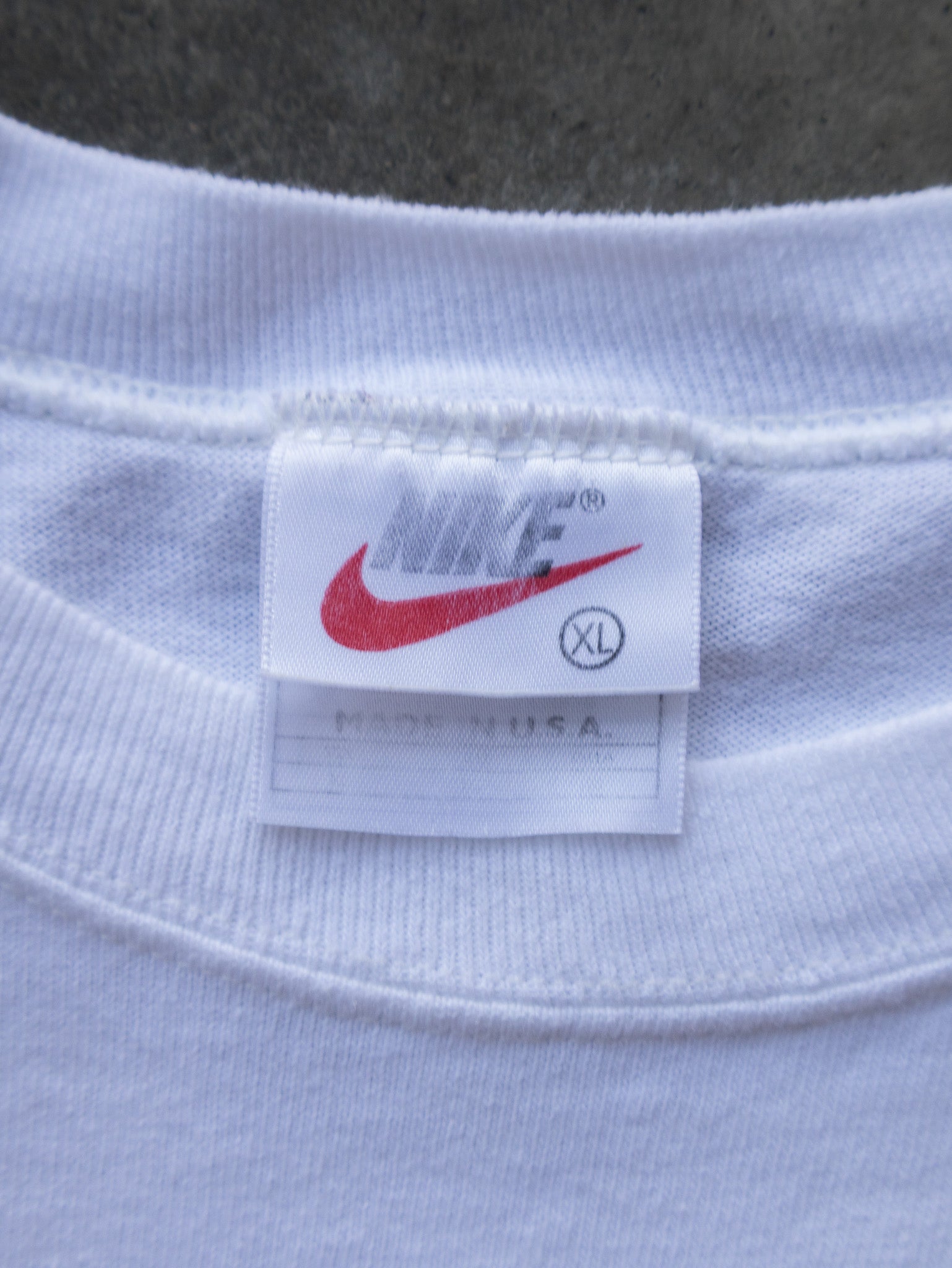 Vintage 90s White Nike Jordan Jumpman Tank (XL)