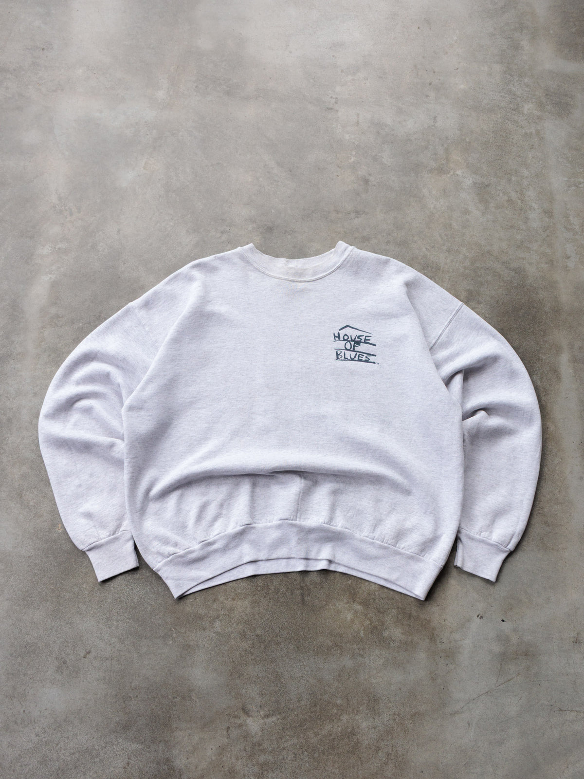 Vintage 90s Grey House Of Blues Orlando Sweatshirt (XL)