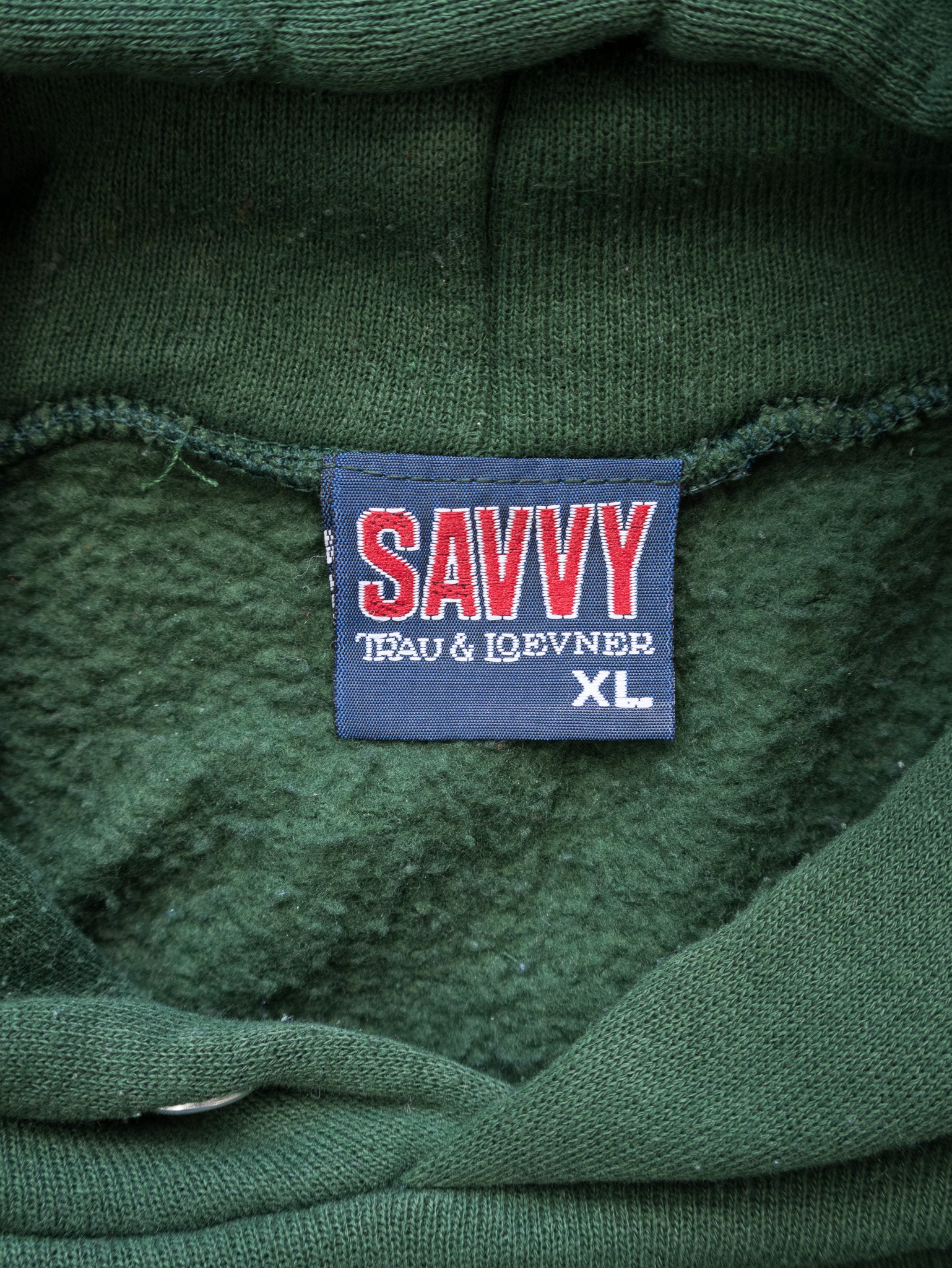 Vintage Green Notre Dame Hoodie (XL)