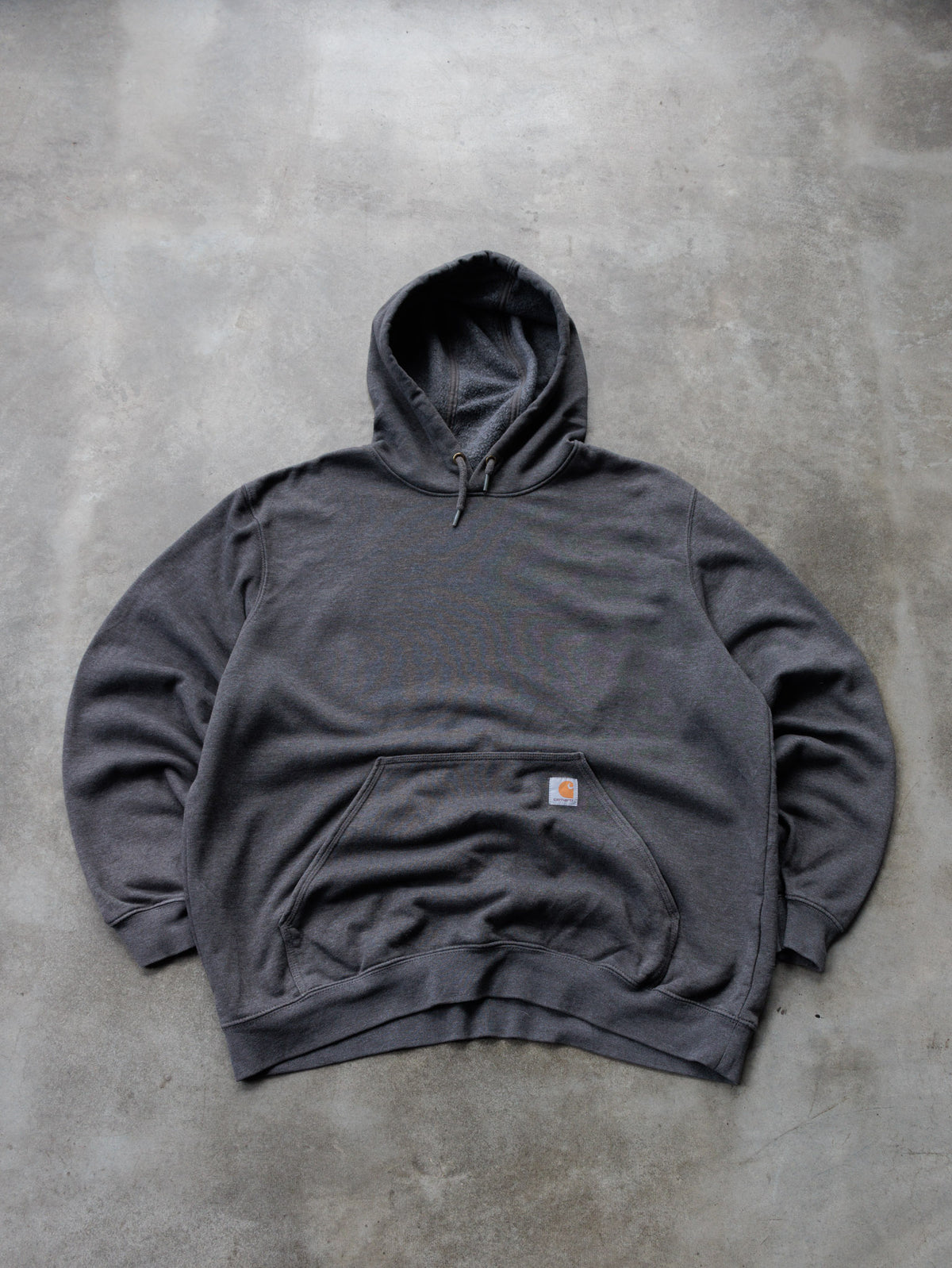 Vintage Grey Carhartt Hoodie (XL)