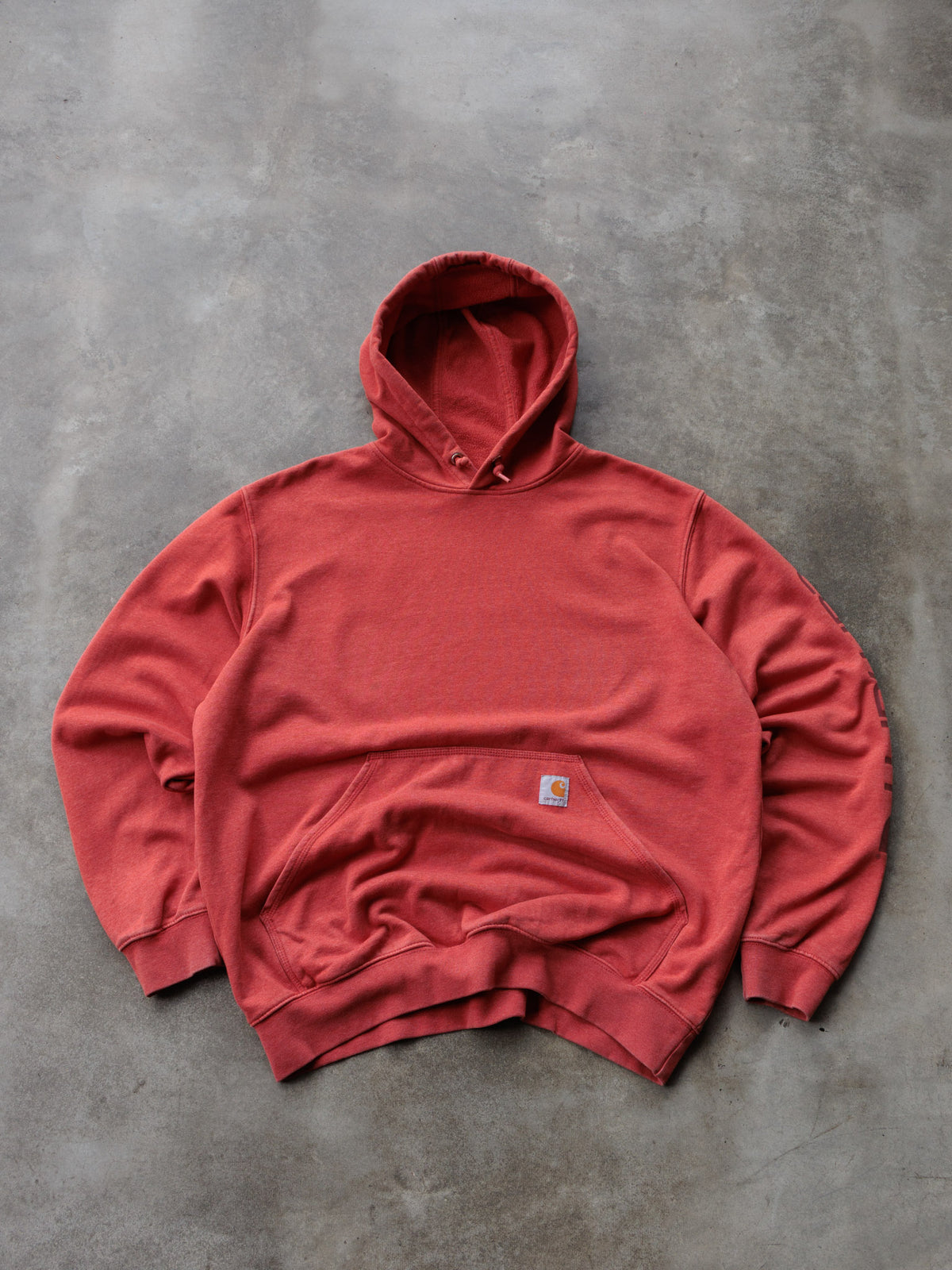 Vintage Red Carhartt Hoodie (L)