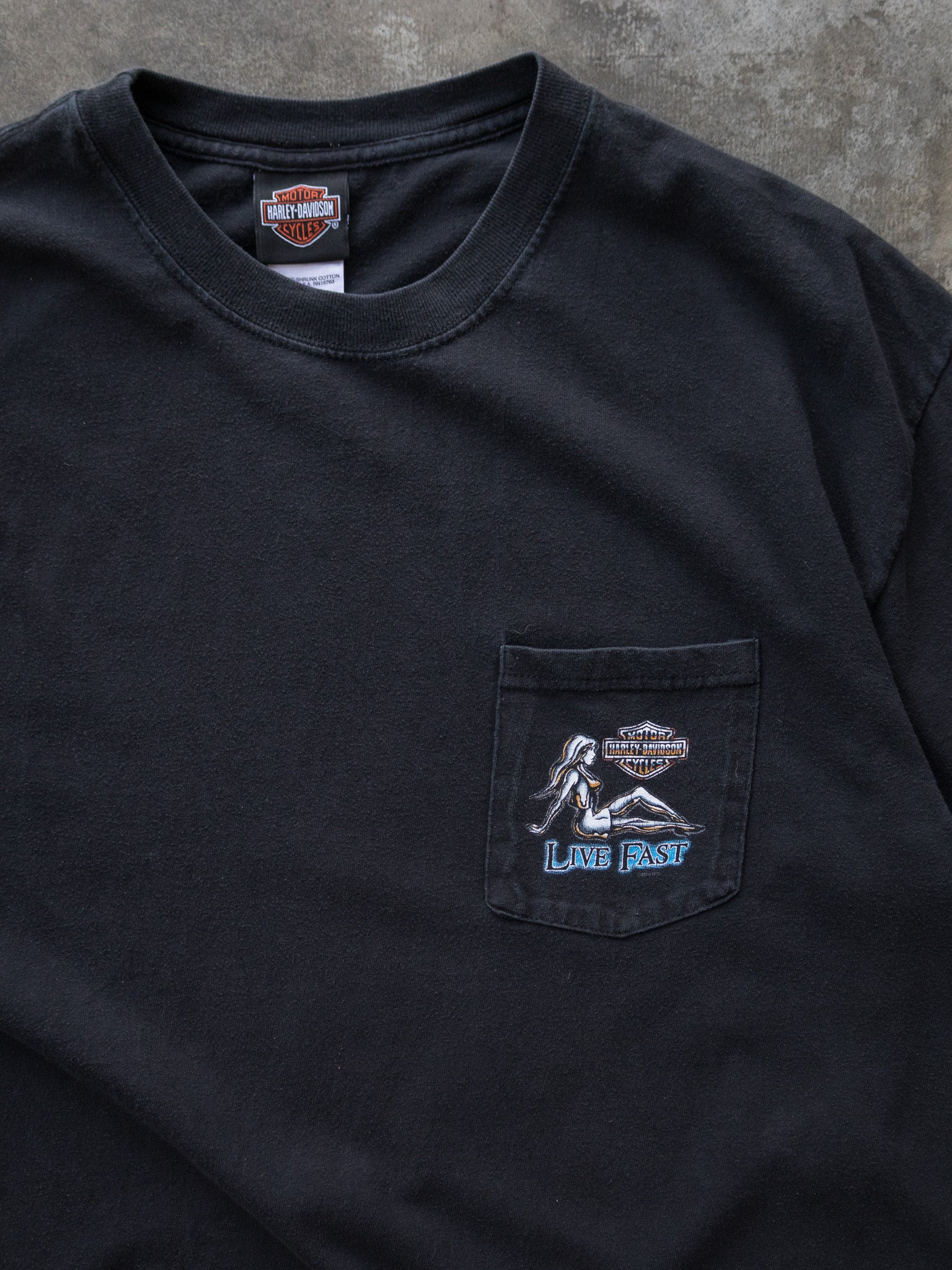 Vintage 2006 Black Harley-Davidson Memphis Tennessee Tee (XL)