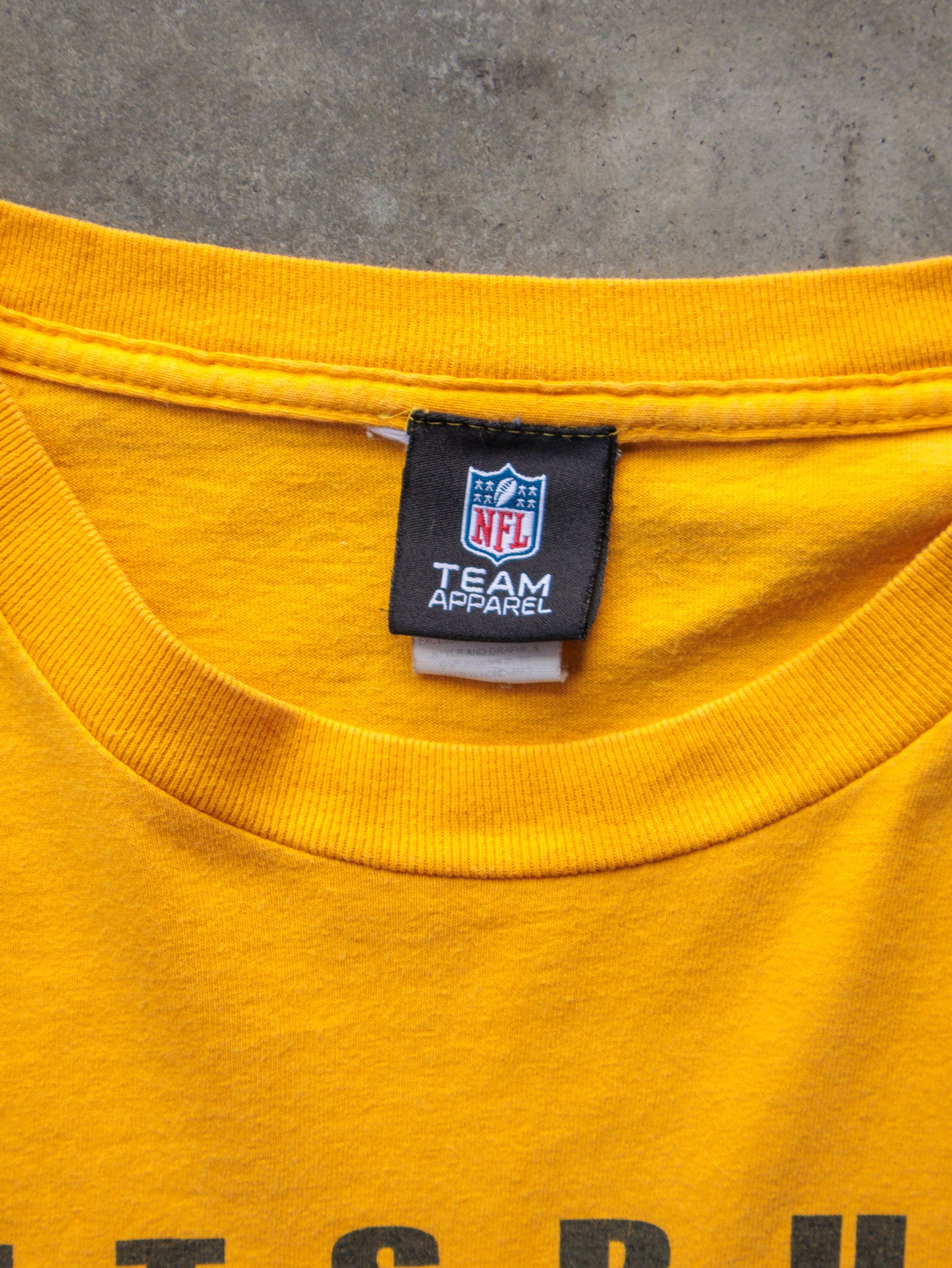 Vintage 00s Yellow Pittsburgh Steelers Long Sleeve (L)