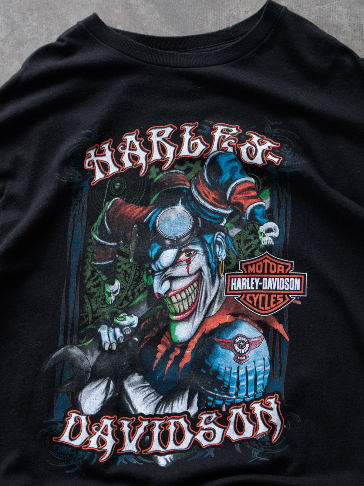 Vintage Black Harley-Davidson Washington PA Tee (XL)