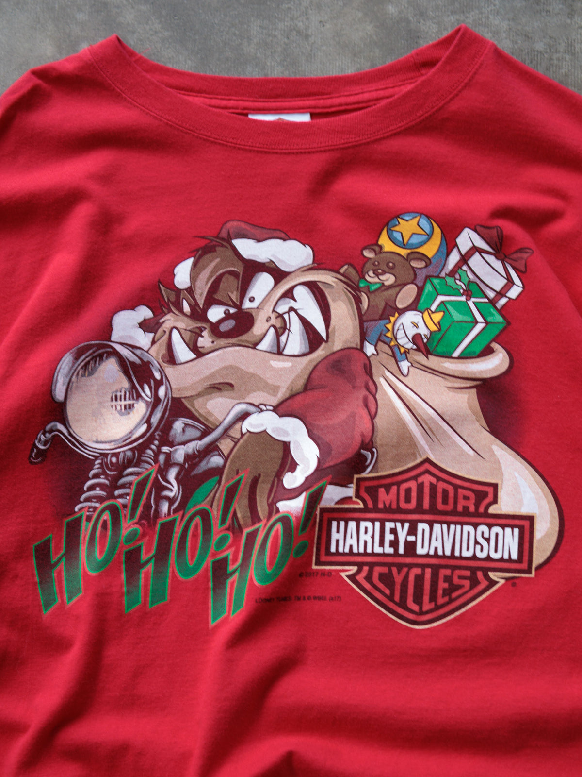 2017 Red Harley-Davidson Renton Washington Long Sleeve Tee (L)