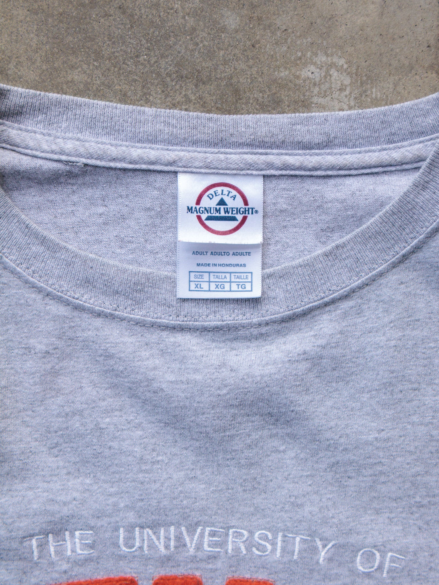 Vintage University of Texas Spell Out Tee (XL)