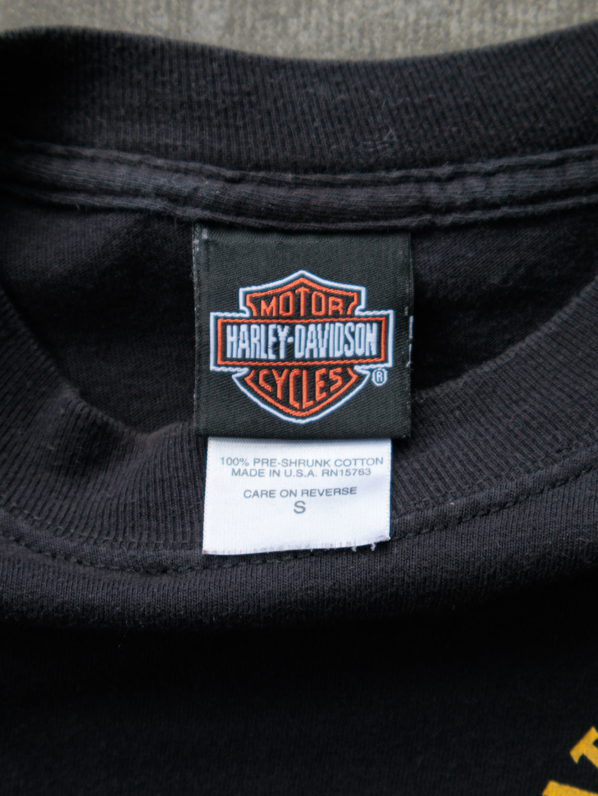 Vintage 2005 Black Harley-Davidson Maryville-Gatlinburg Tennessee Tee (S)