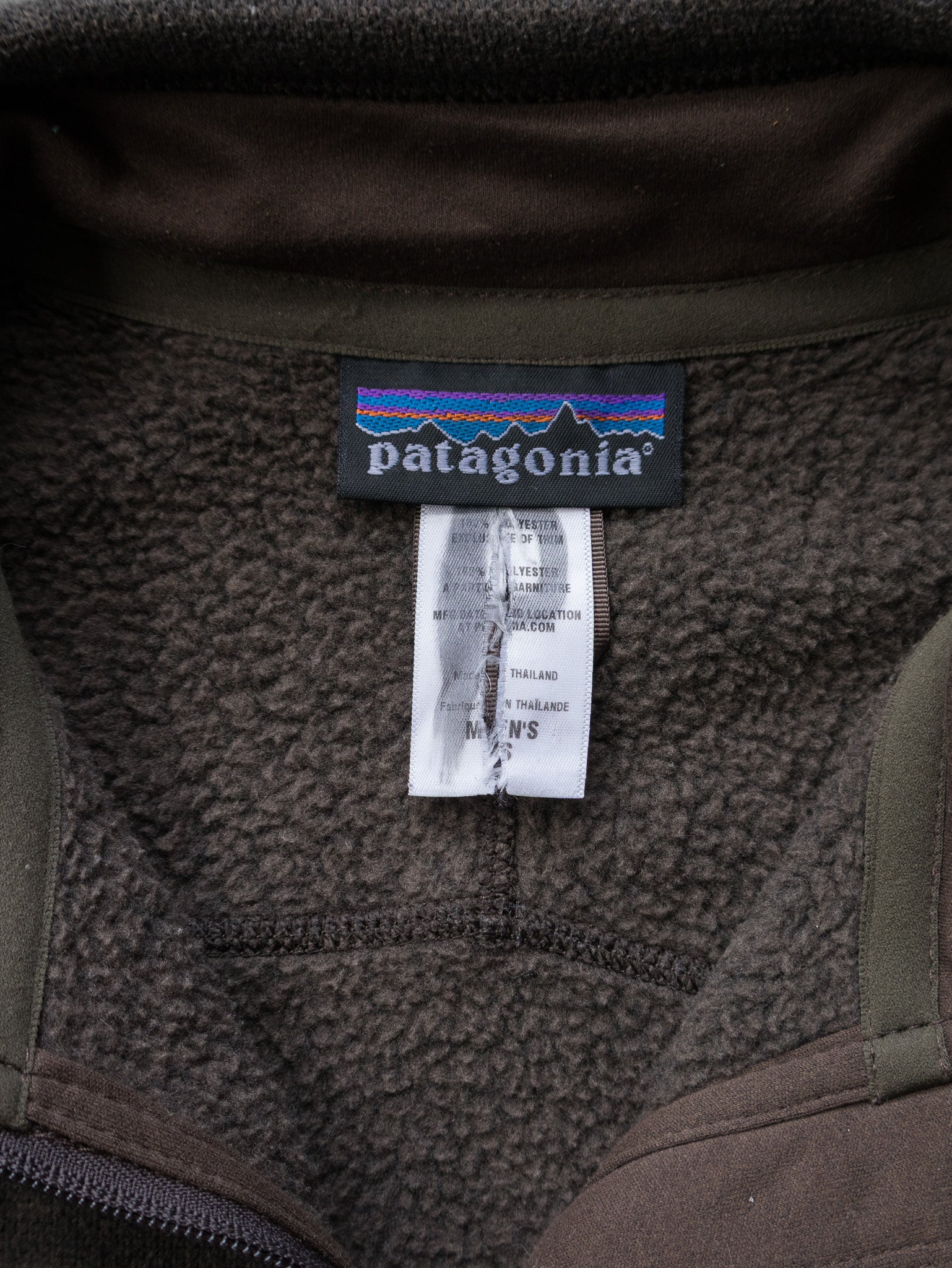 Vintage Brown Patagonia Better Sweater Full Zip Fleece Jacket (S)