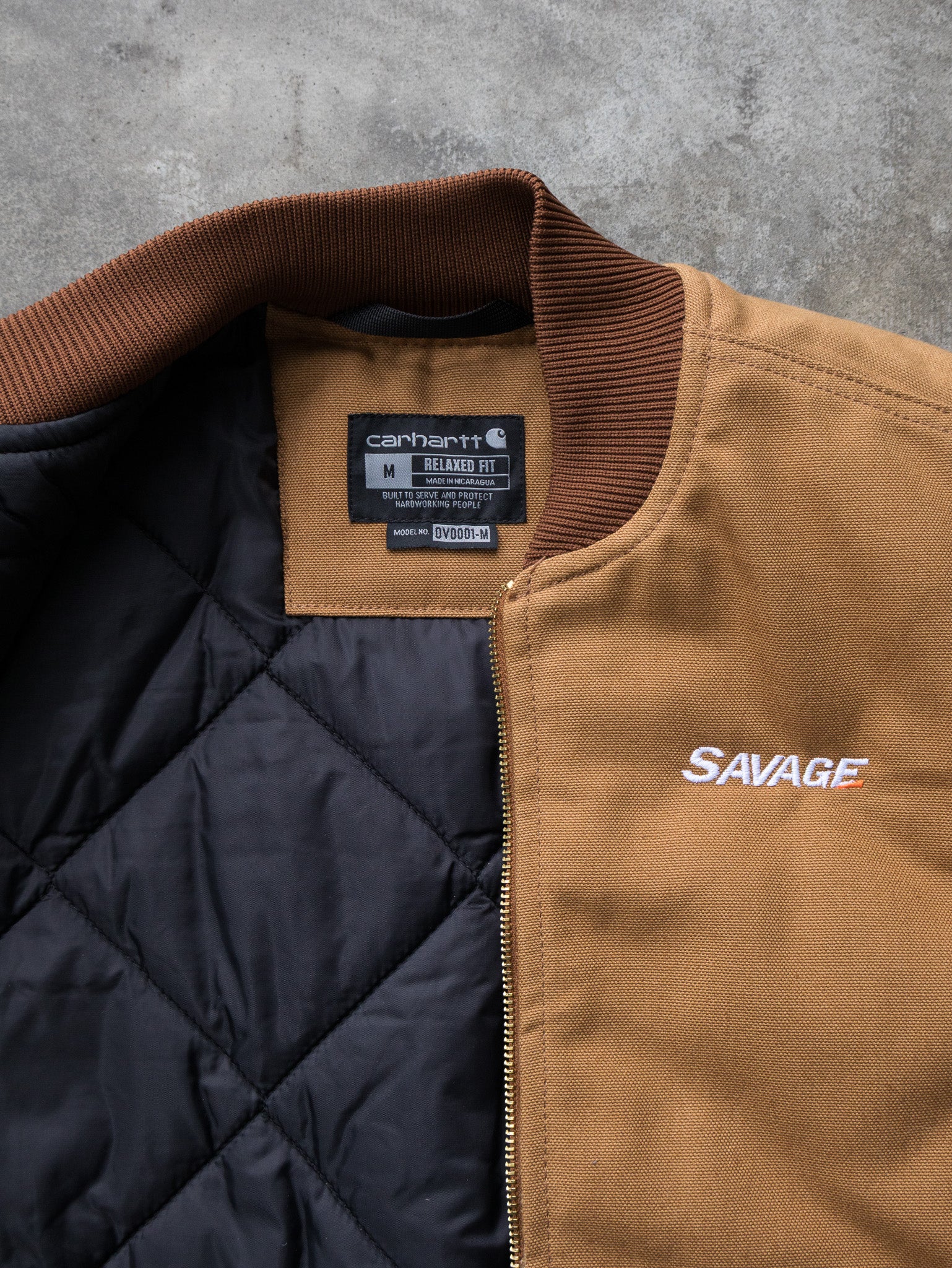 Vintage Brown Carhartt Work Vest (M)