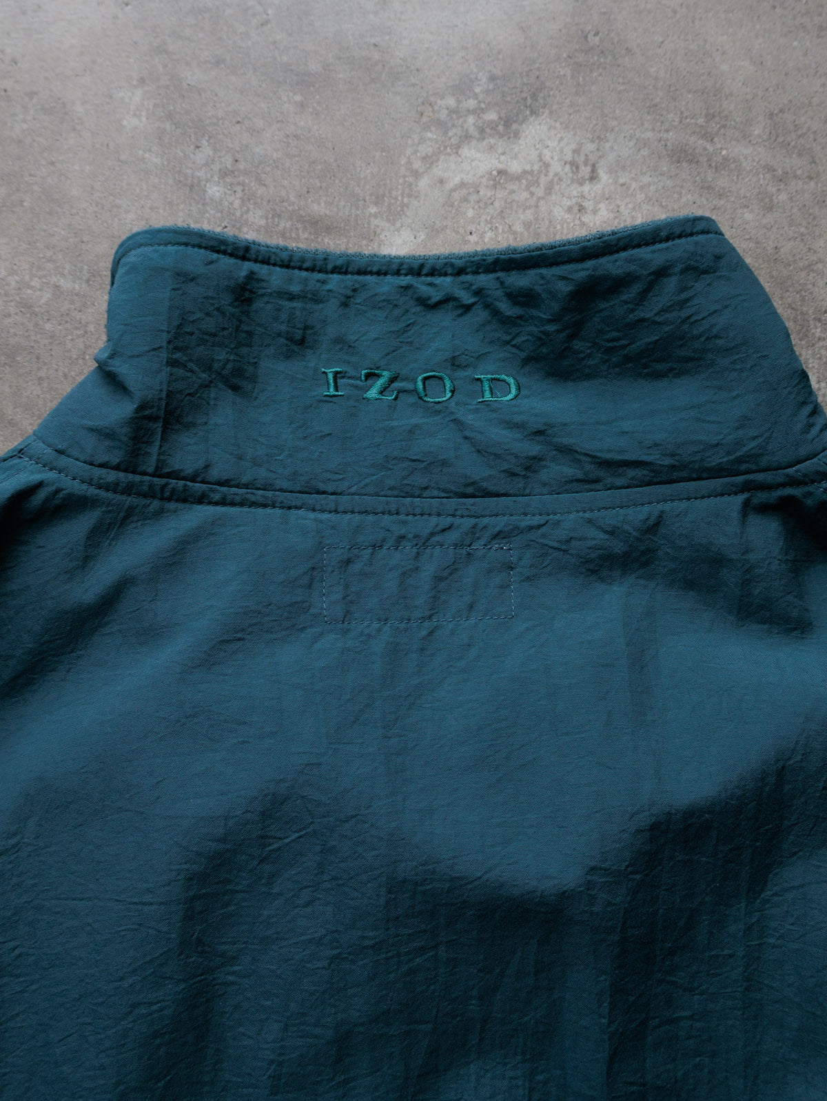 Vintage 90s Green Izod Windbreaker (M)