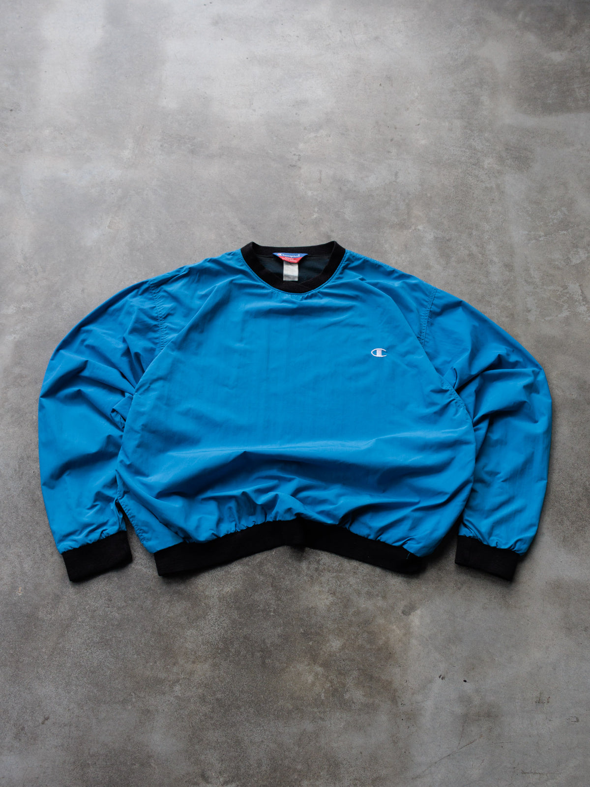 Vintage 90s Blue Champion Windbreaker (XL)