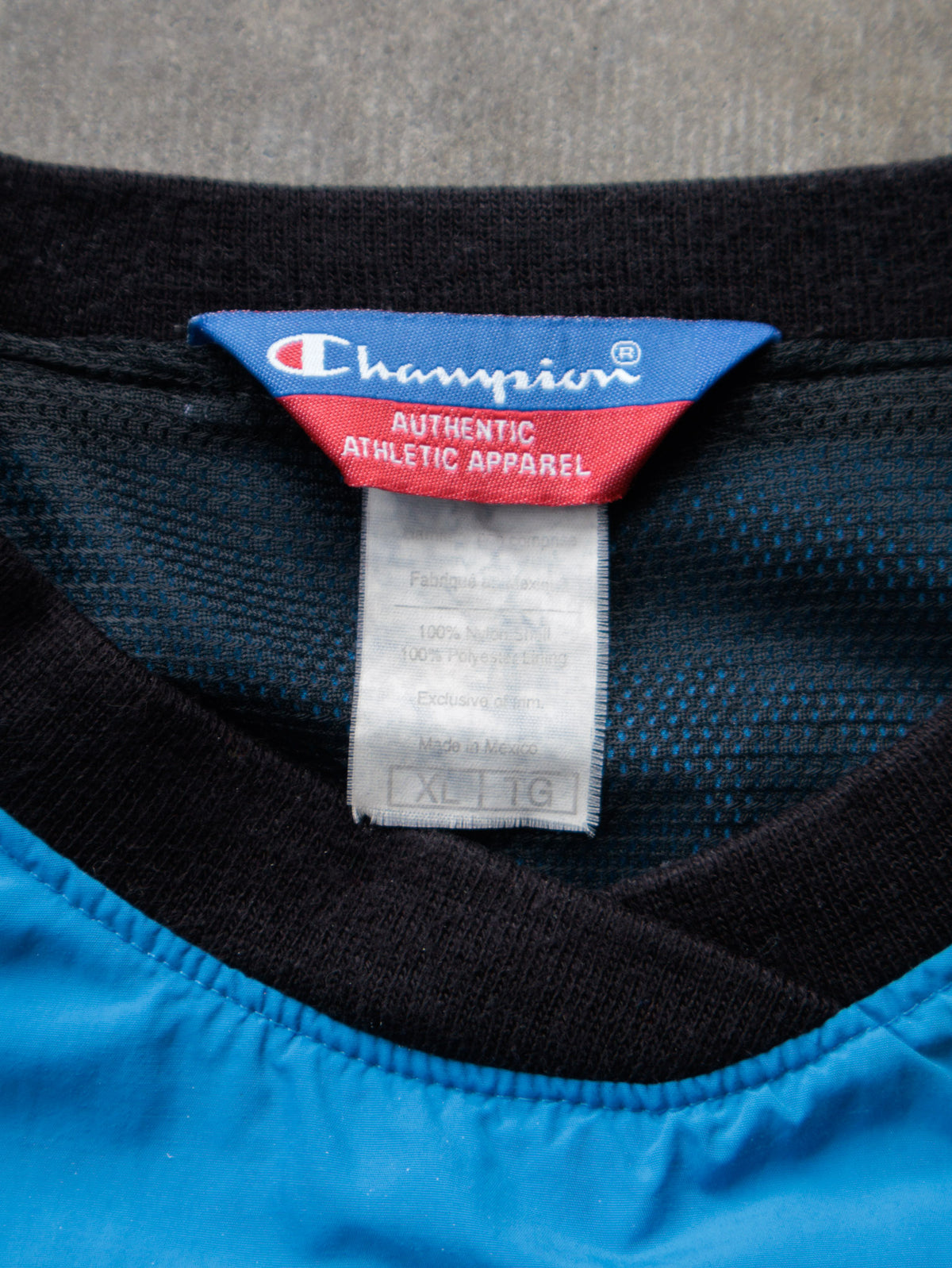 Vintage 90s Blue Champion Windbreaker (XL)