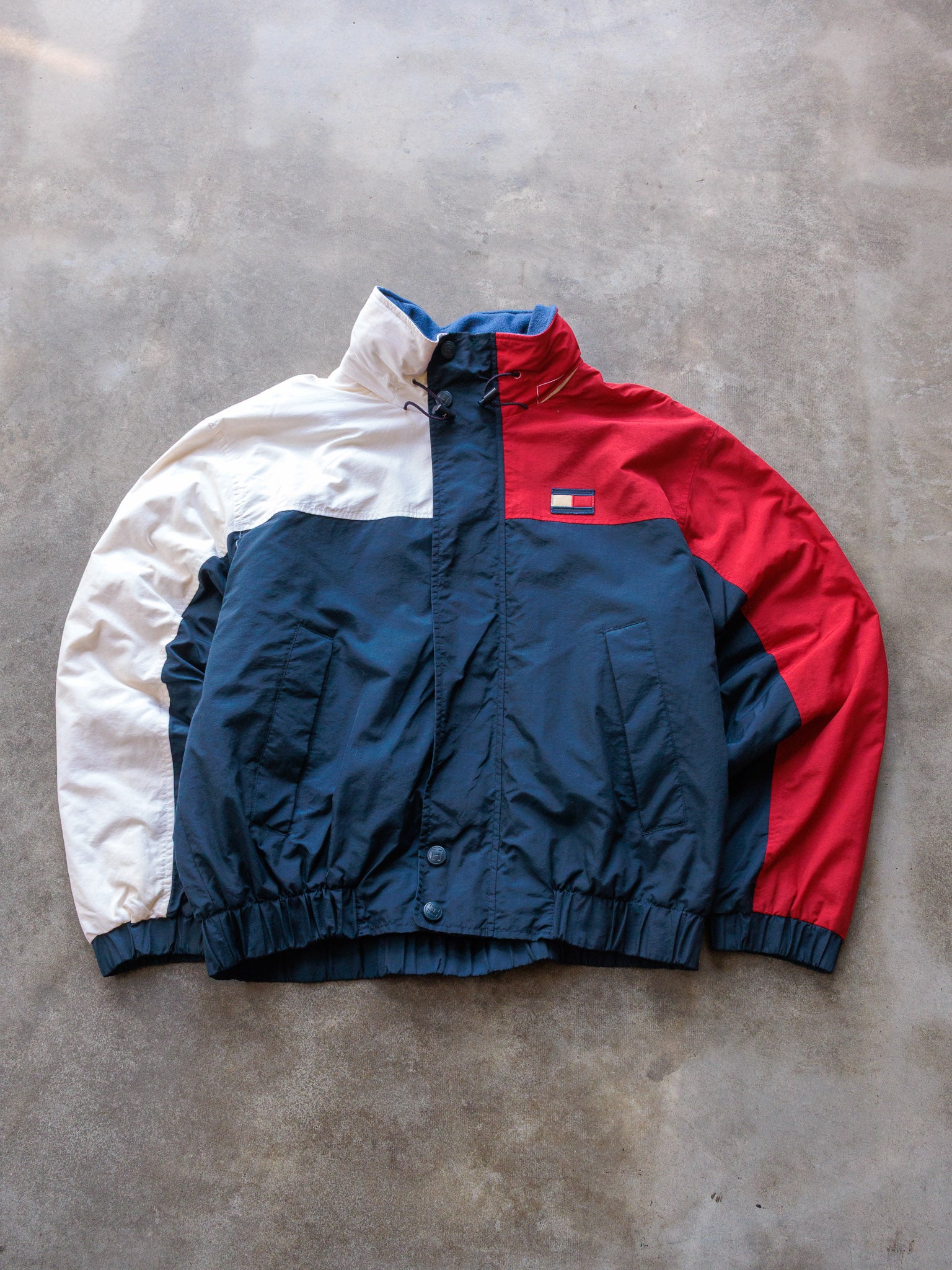 Vintage 90s Tommy Hilfiger Colour Block Sailing Jacket (L)
