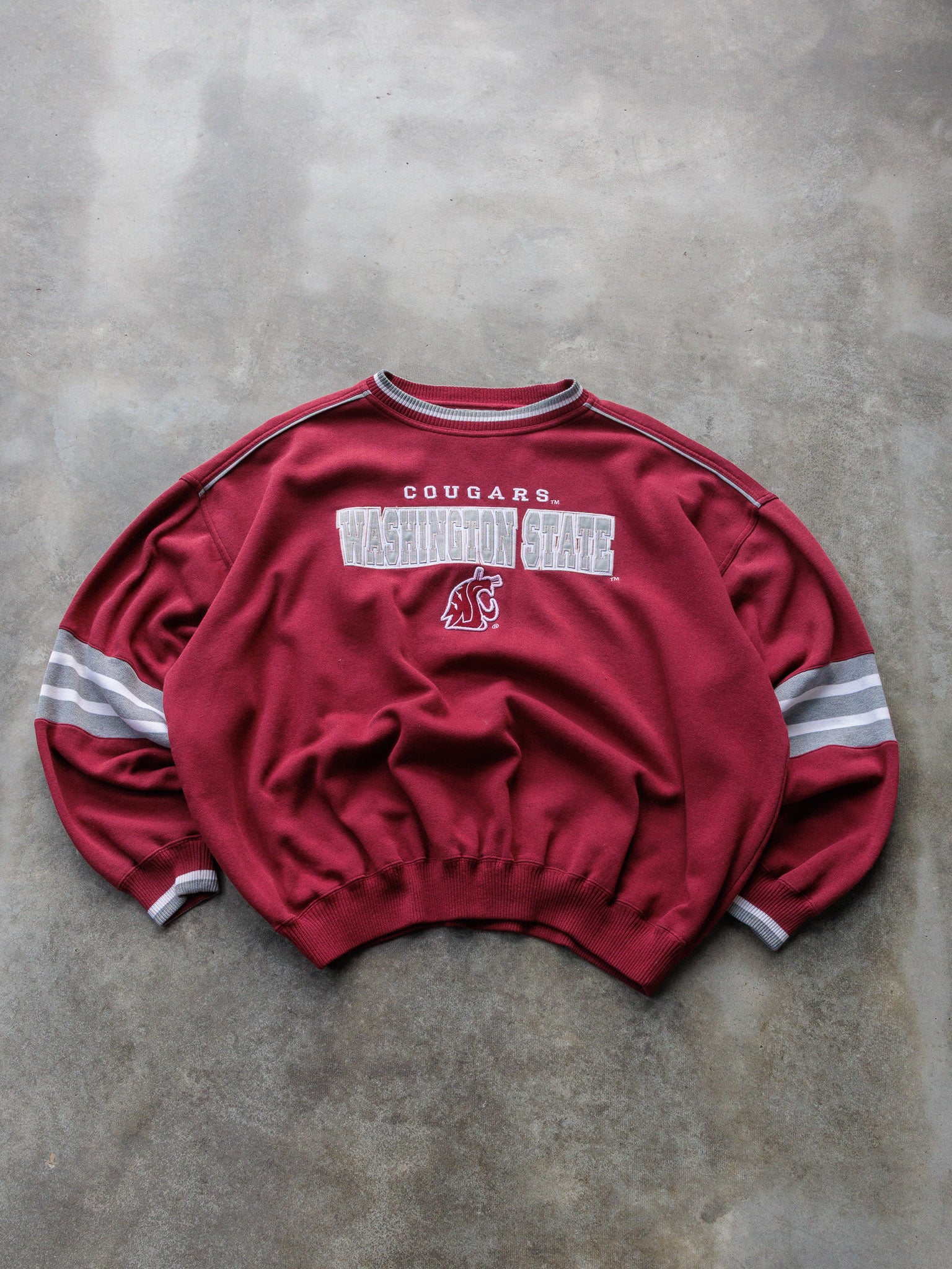 Vintage 90s Lee Sport Washington State Cougars Sweatshirt (2XL)
