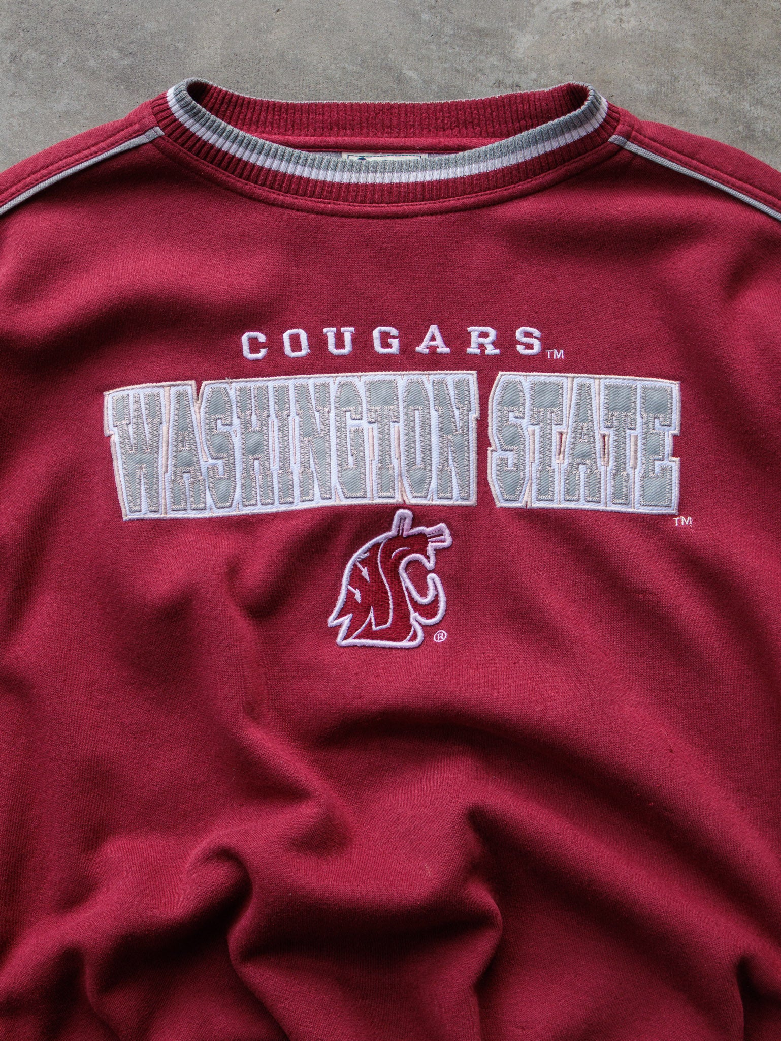 Vintage 90s Lee Sport Washington State Cougars Sweatshirt (2XL)