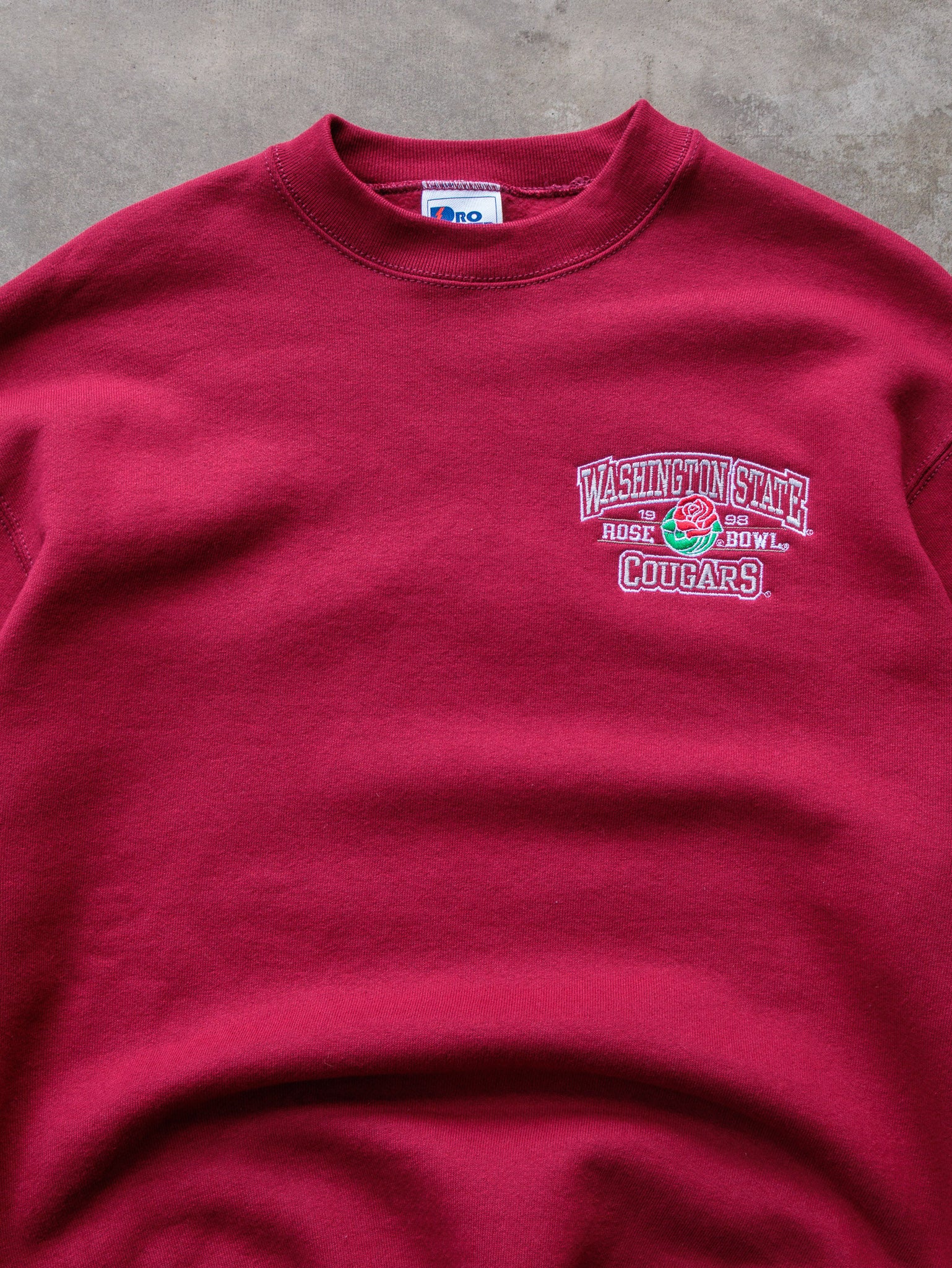 Vintage 90s Pro Player Washington State Cougars Rose Bowl Sweatshirt (L)