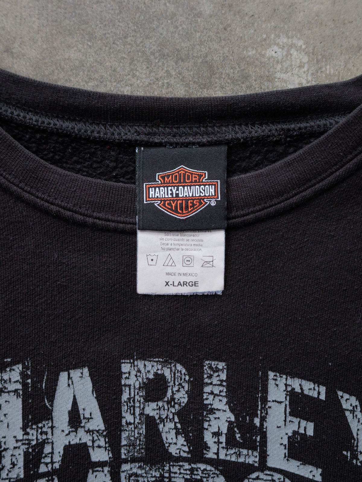Black Harley-Davidson Pacific Junction Iowa Sweatshirt (XL)