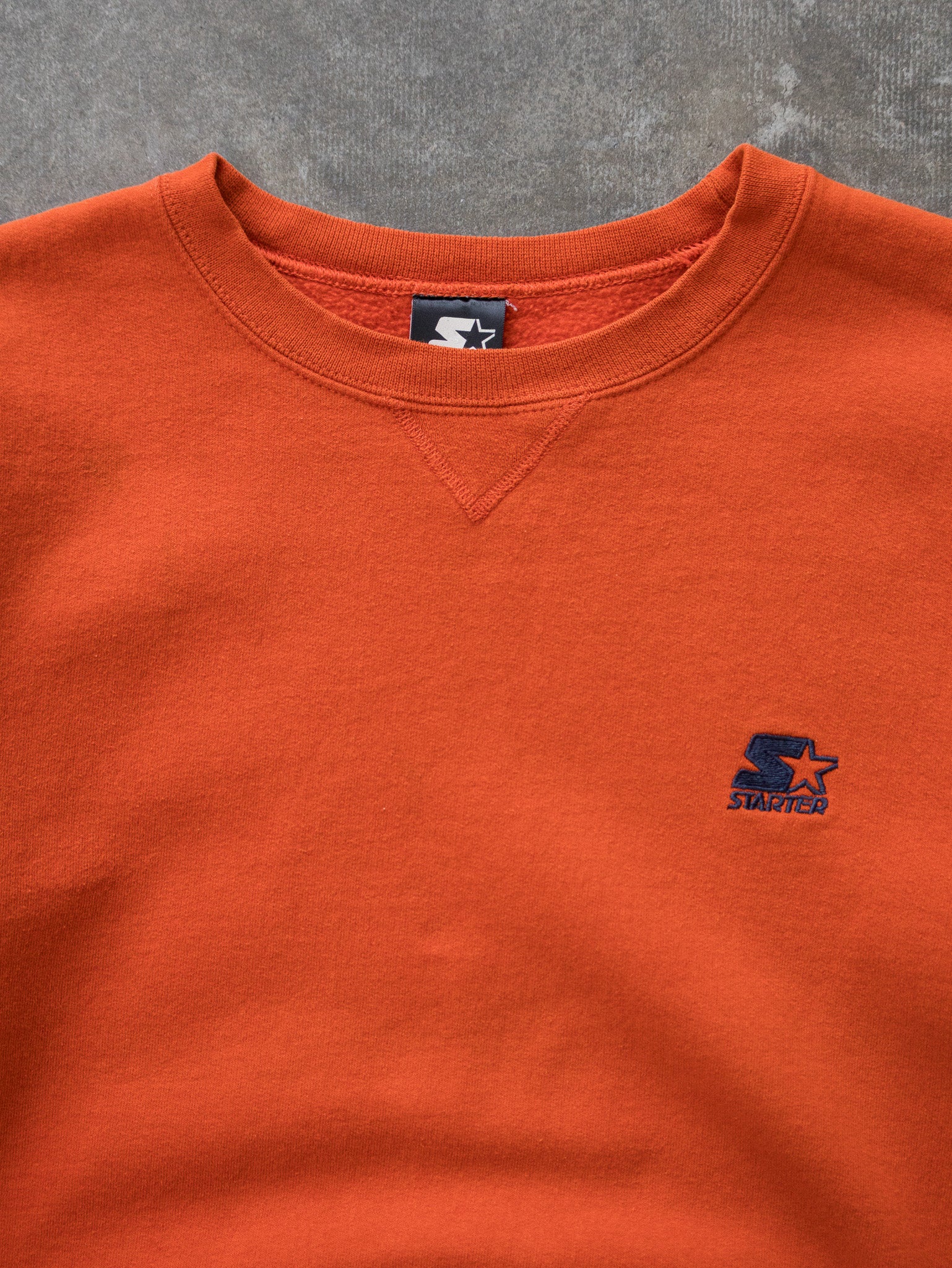 Vintage 90s Orange Starter Sweatshirt (16-18Y)