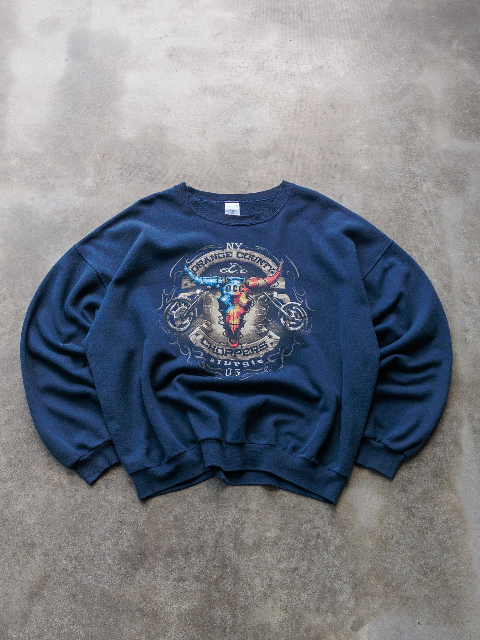 Vintage 2005 Orange County Choppers Sturgis Sweatshirt (2XL)