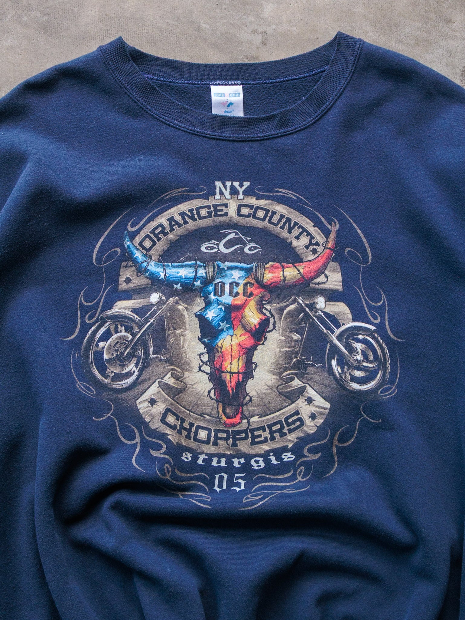 Vintage 2005 Orange County Choppers Sturgis Sweatshirt (2XL)