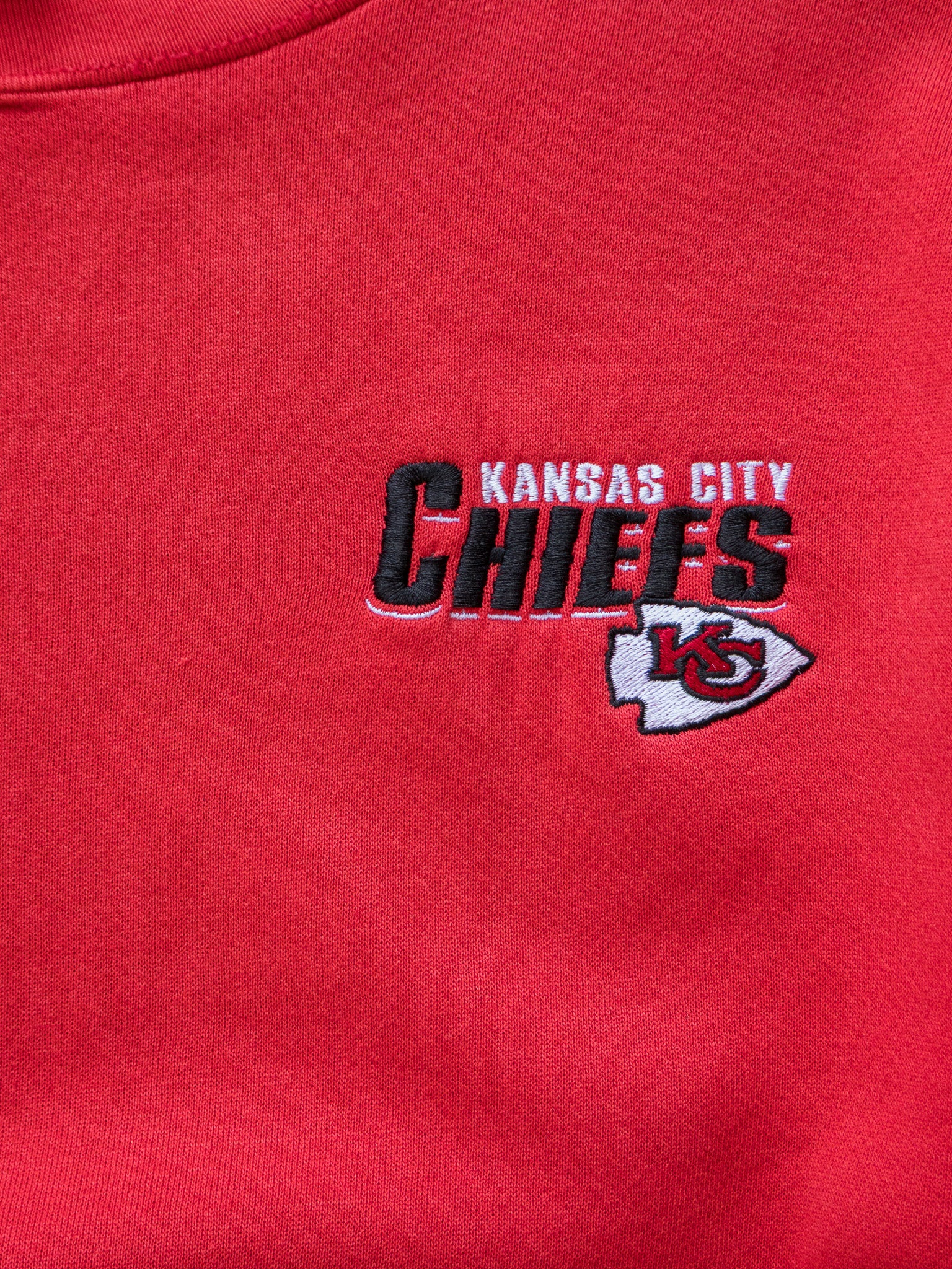 Vintage 90s Red Kansas City Chiefs Sweatshirt (L)