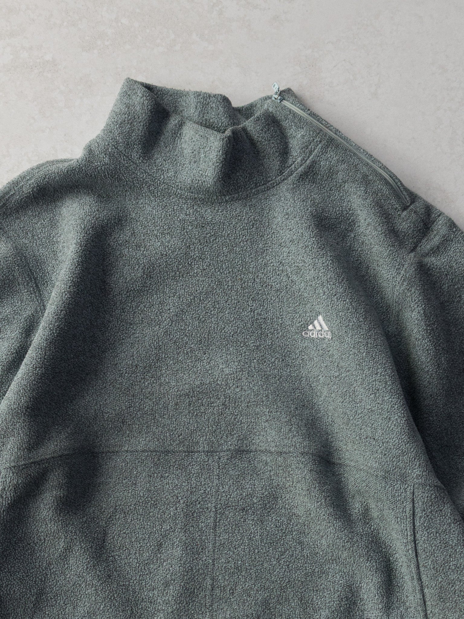 Vintage Adidas Slate Grey Fleece (M)
