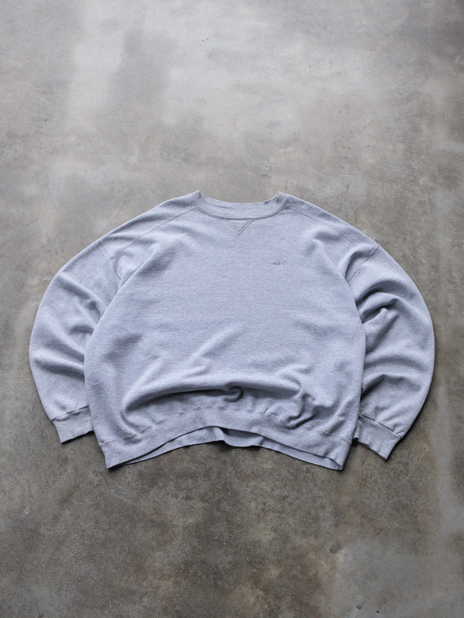 Vintage 00s Grey Starter Heavyweight Sweatshirt (XL)