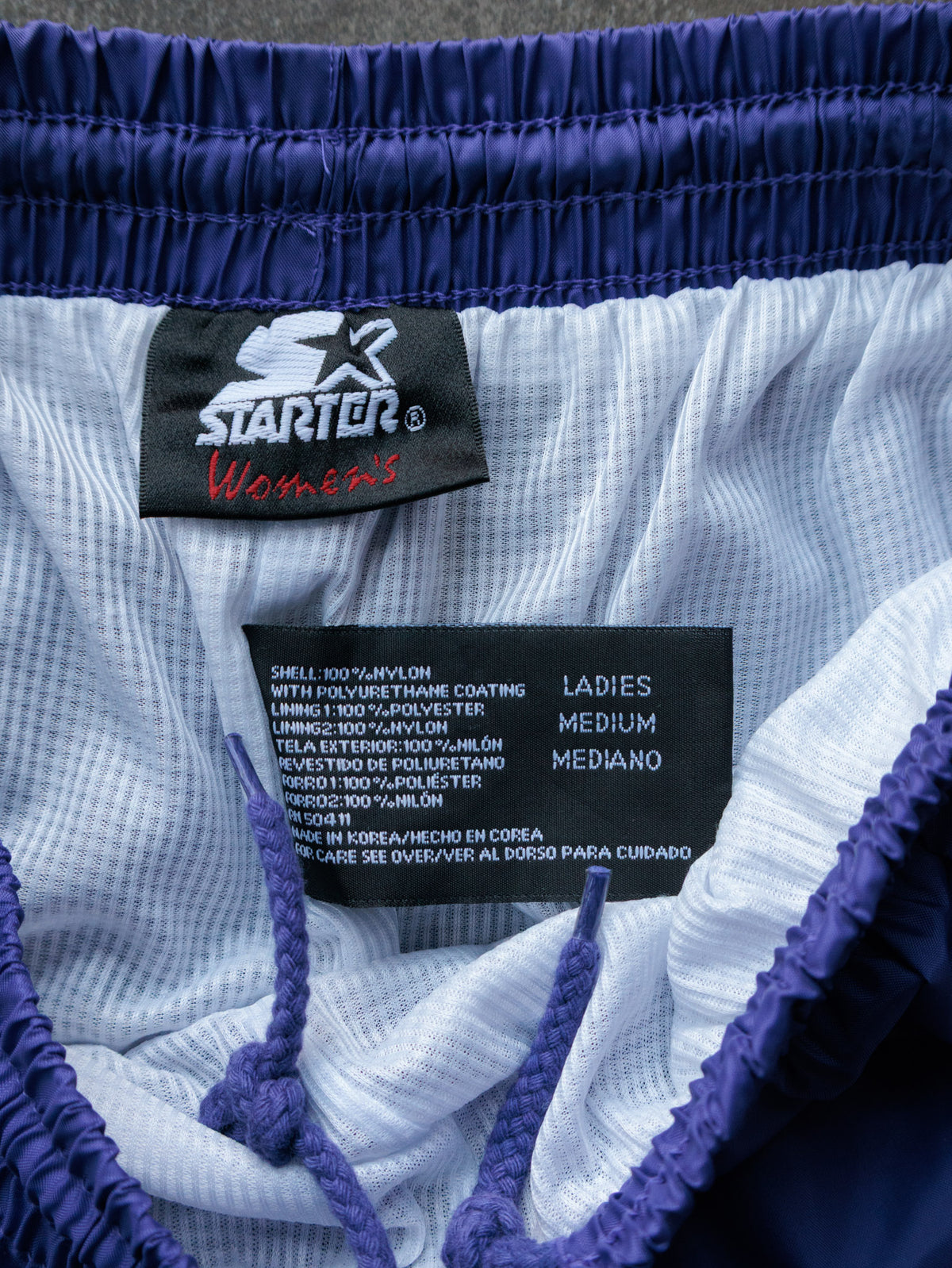 Vintage 90s Purple Starter Track Pants (Women's M)