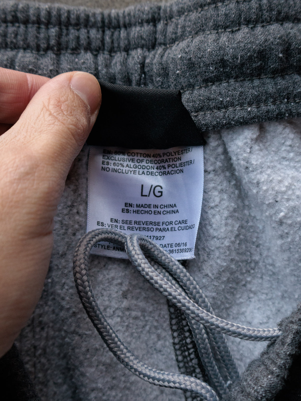 Vintage Grey AND1 Cargo Sweatpants (L)
