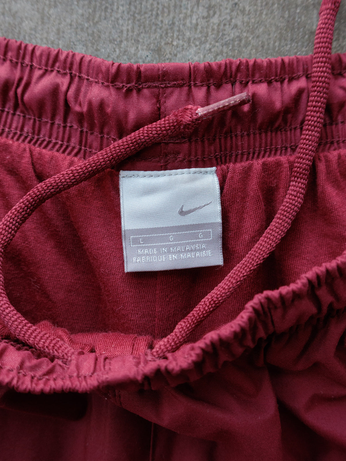 Vintage 00s Red Nike Track Pants (L)