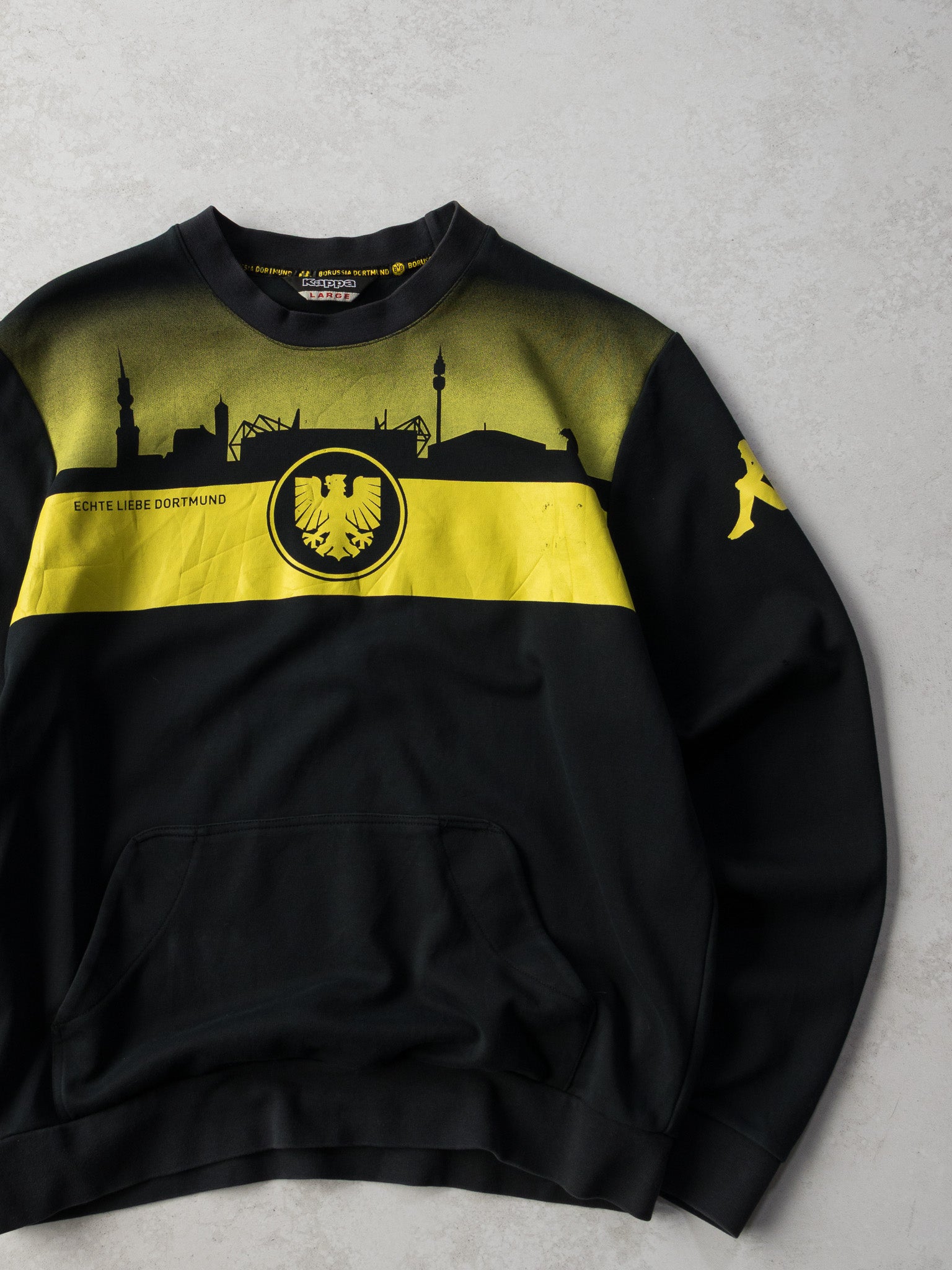 Vintage Kappa Echte Liebe Dortmund Sweatshirt (L)