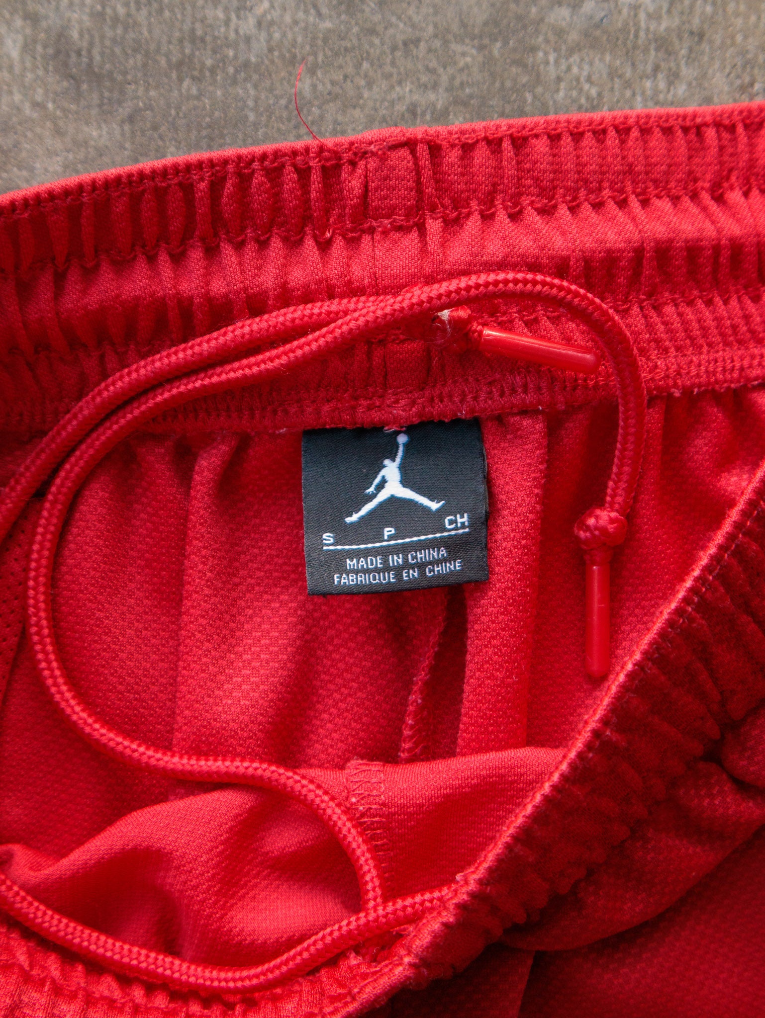 Vintage Red Jordan Basketball Shorts (S)