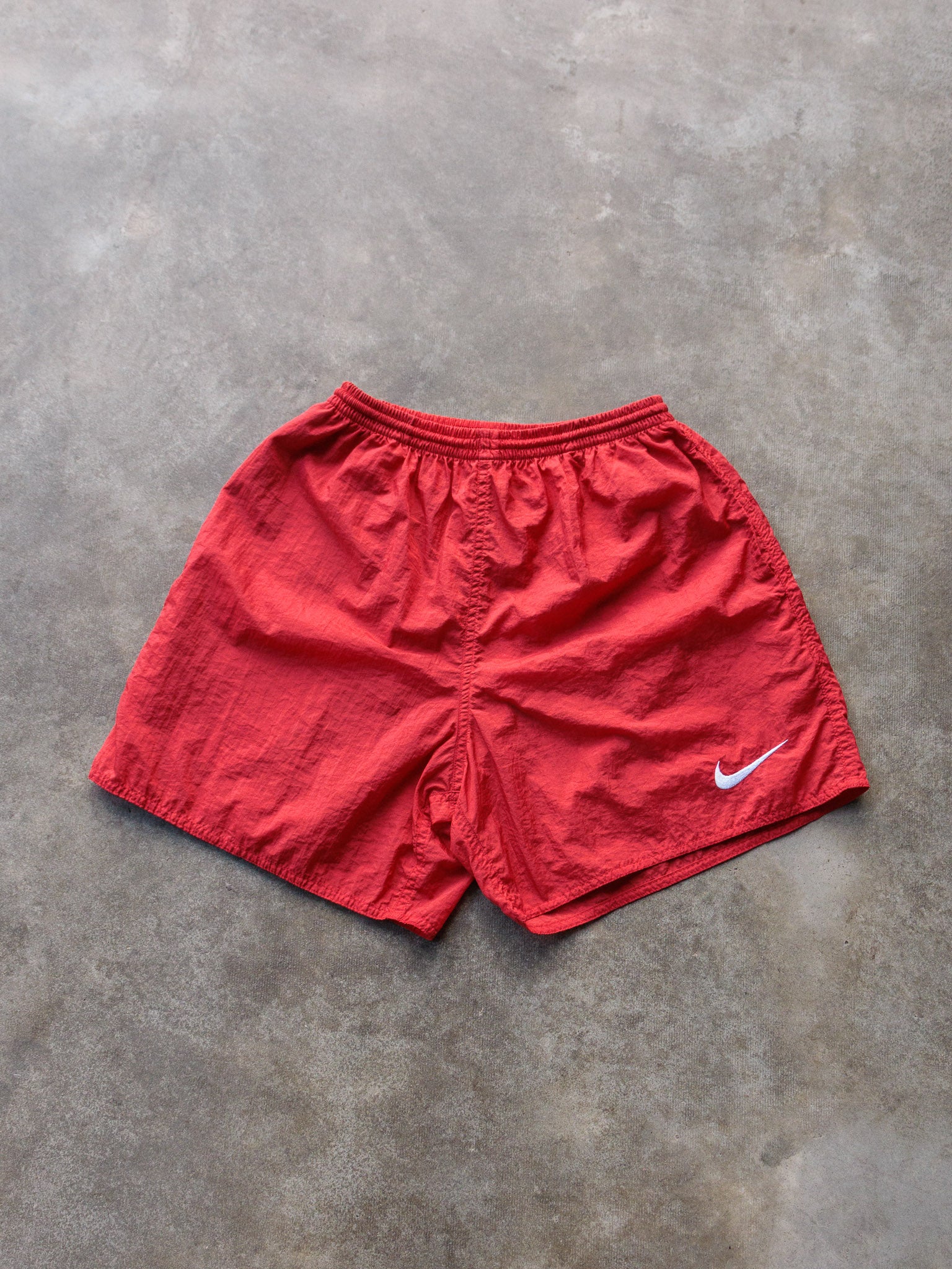 Vintage 90s Red Nike Shorts (Women's S)