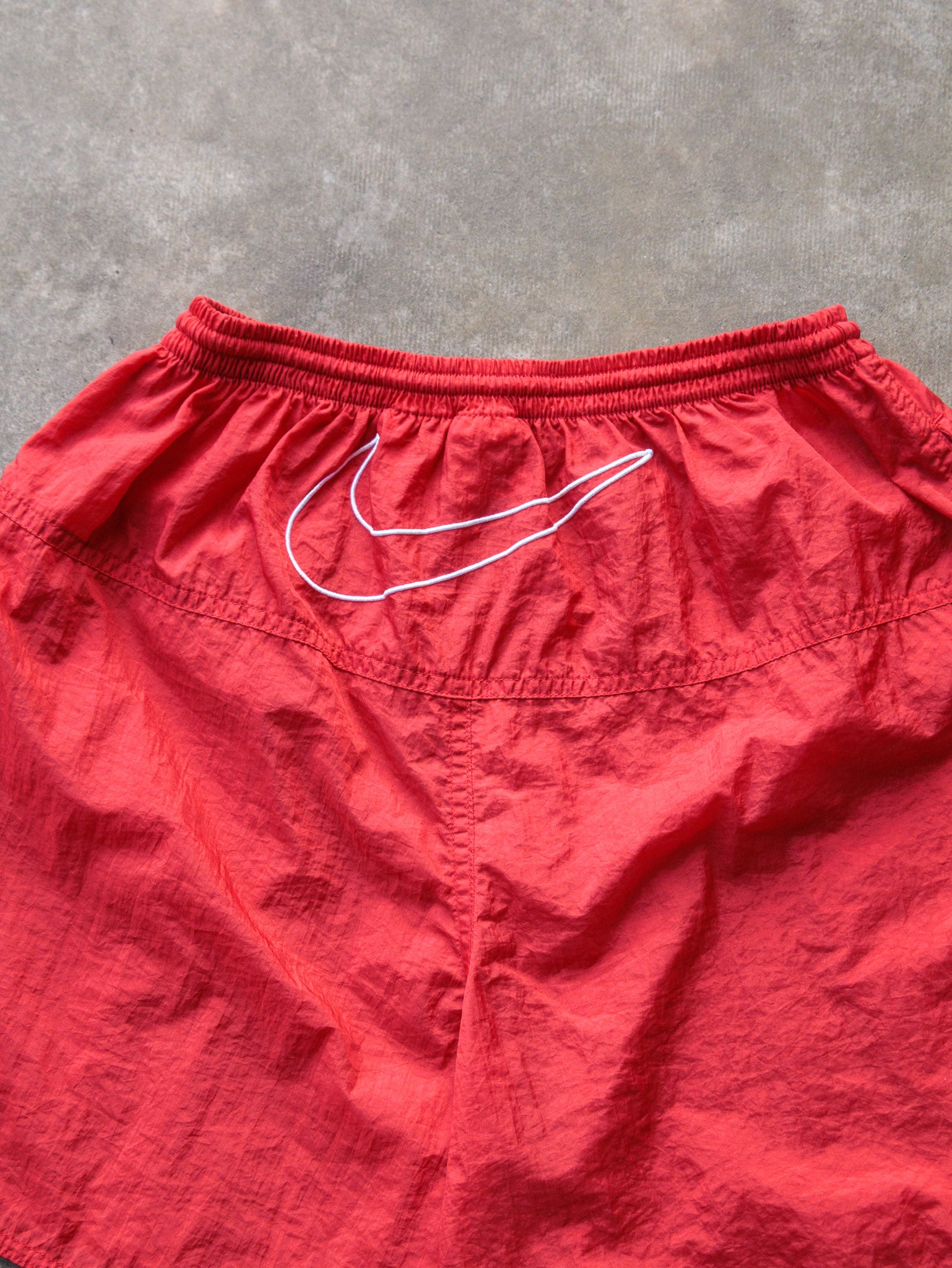 Vintage 90s Red Nike Shorts (Women's S)
