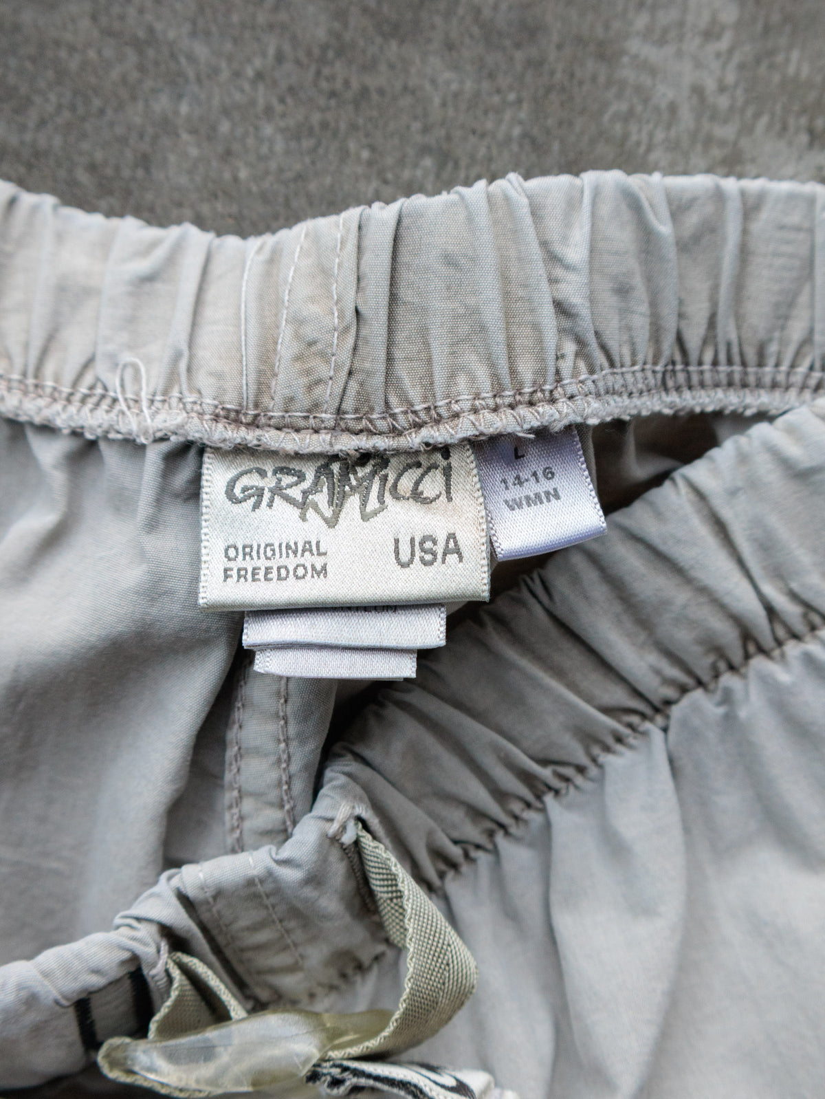 Vintage 90s Beige Gramicci Pants (Women's L)