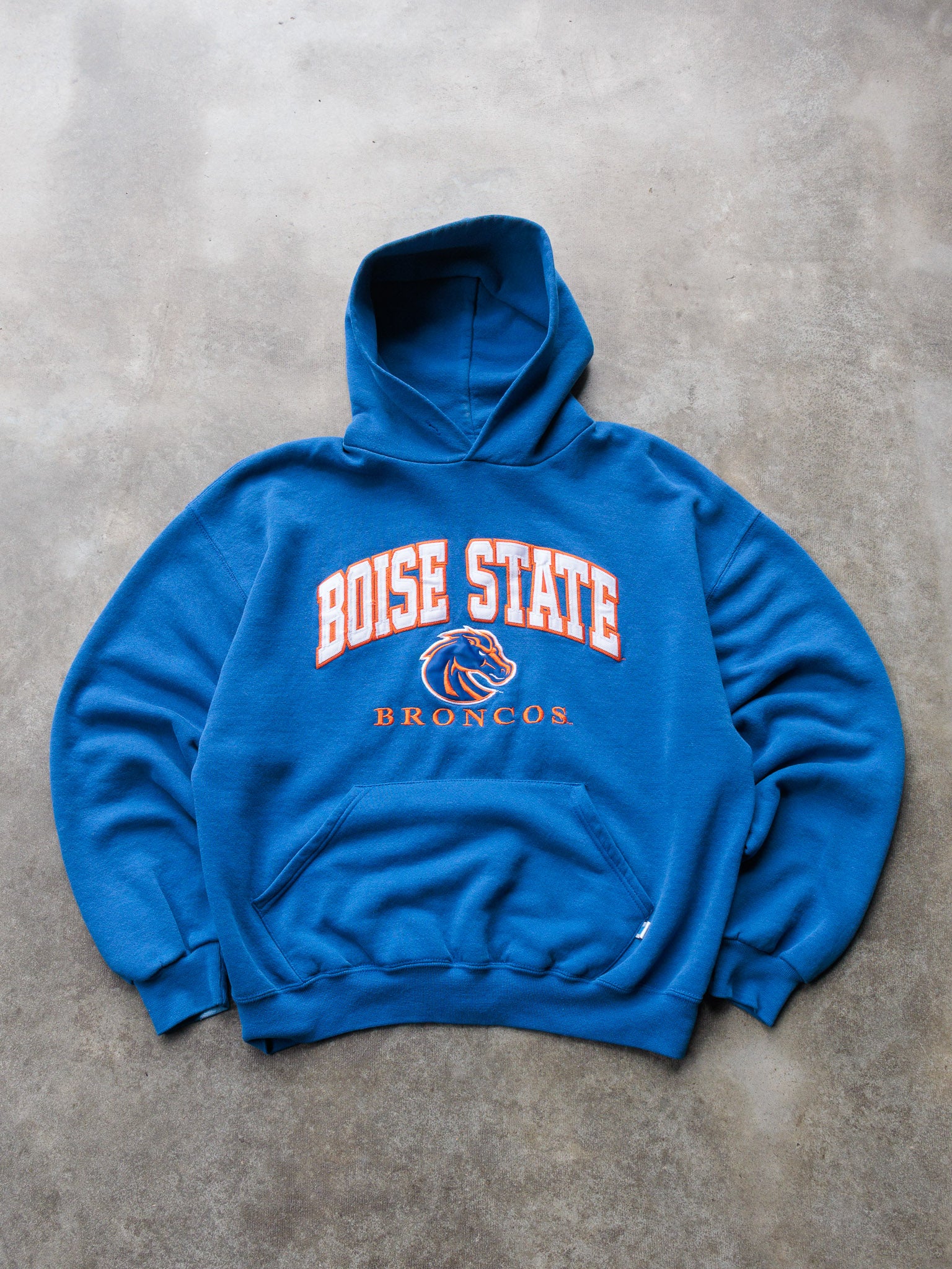 Vintage 00s Russell Athletic Boise State Broncos Hoodie (L)