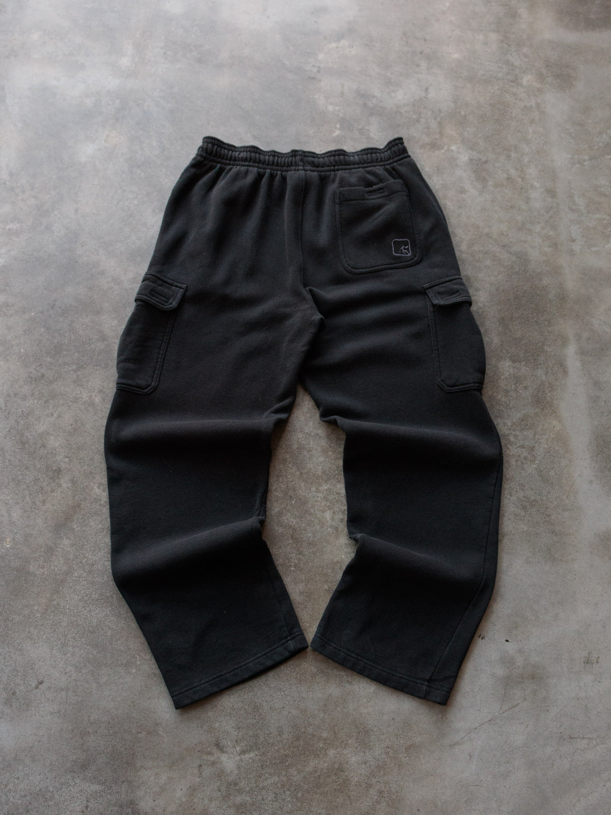 Vintage Black AND1 Cargo Sweatpants (M)