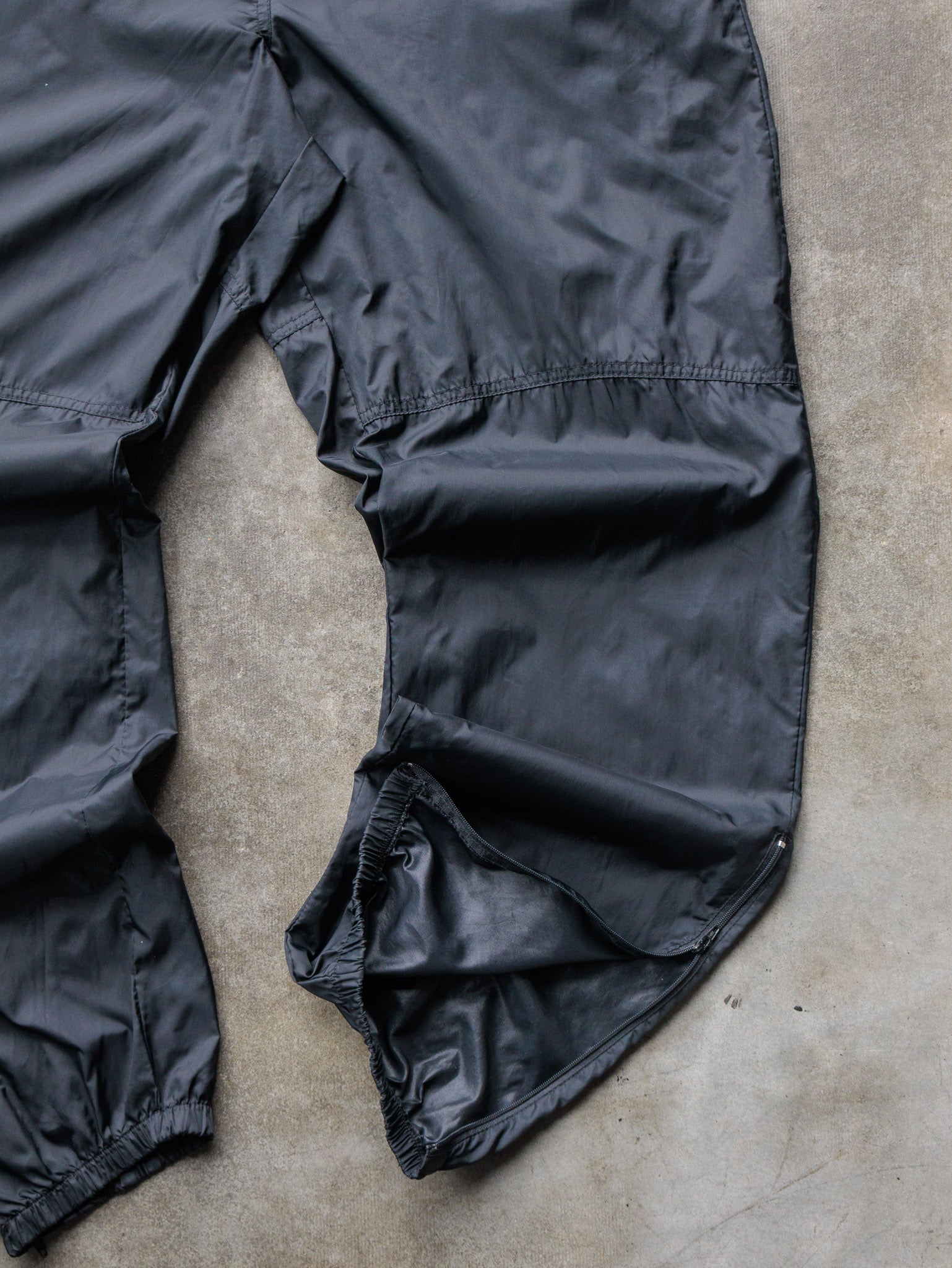Vintage 90s Black Nike Track Pants (XL)