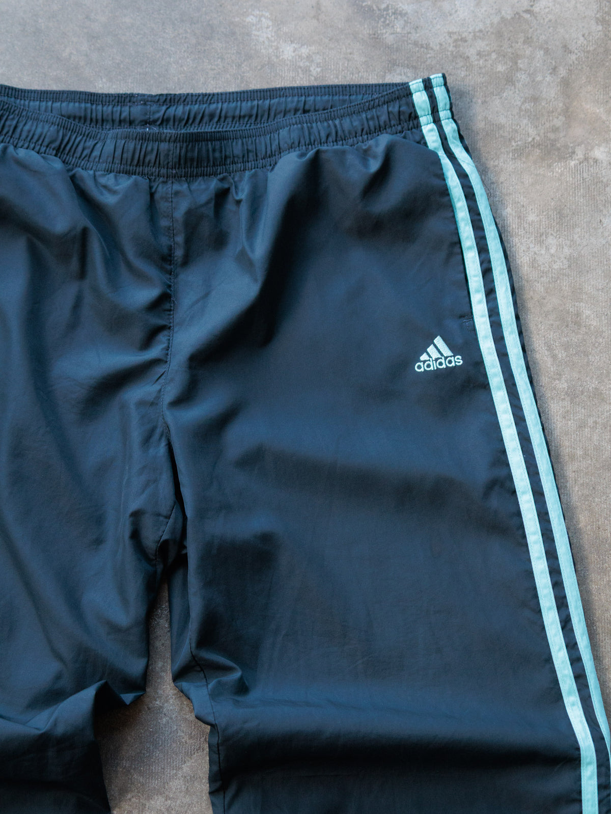 Vintage 00s Black Adidas Track Pants (Women's M)