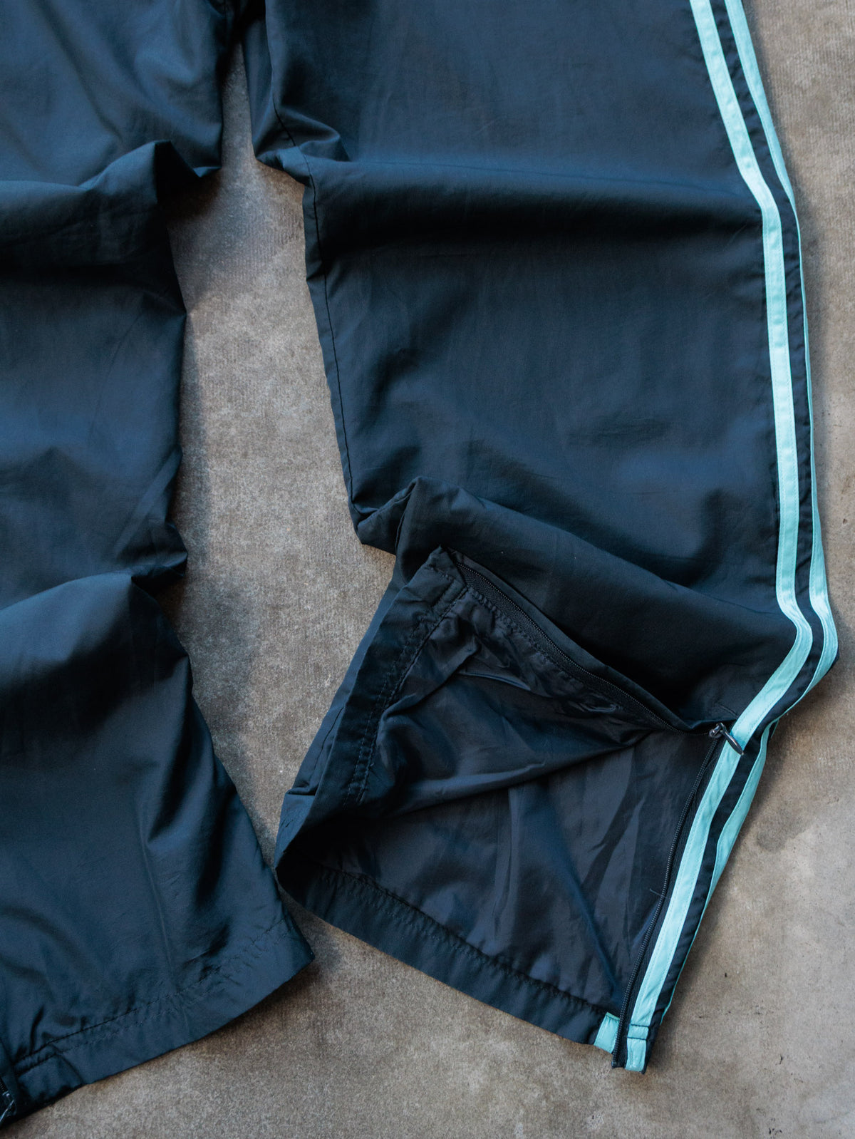 Vintage 00s Black Adidas Track Pants (Women's M)