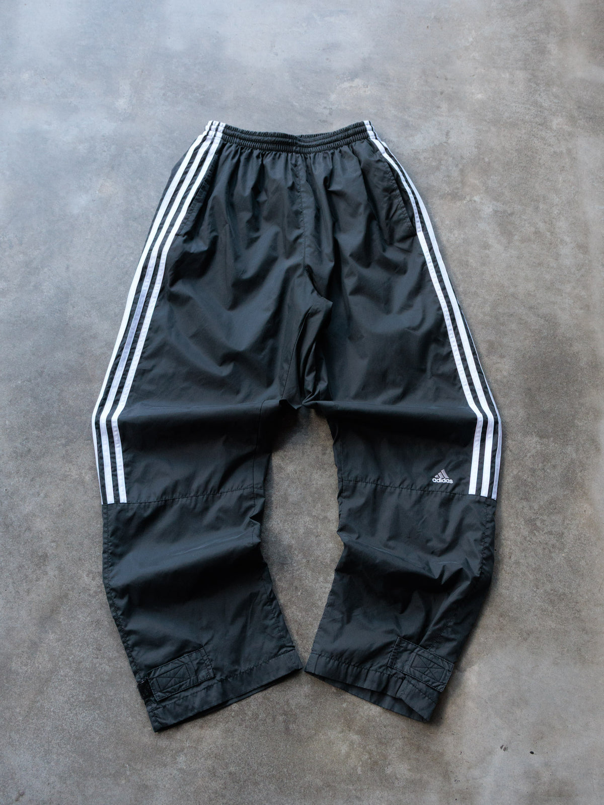 Vintage 00s Black Adidas Track Pants (M)